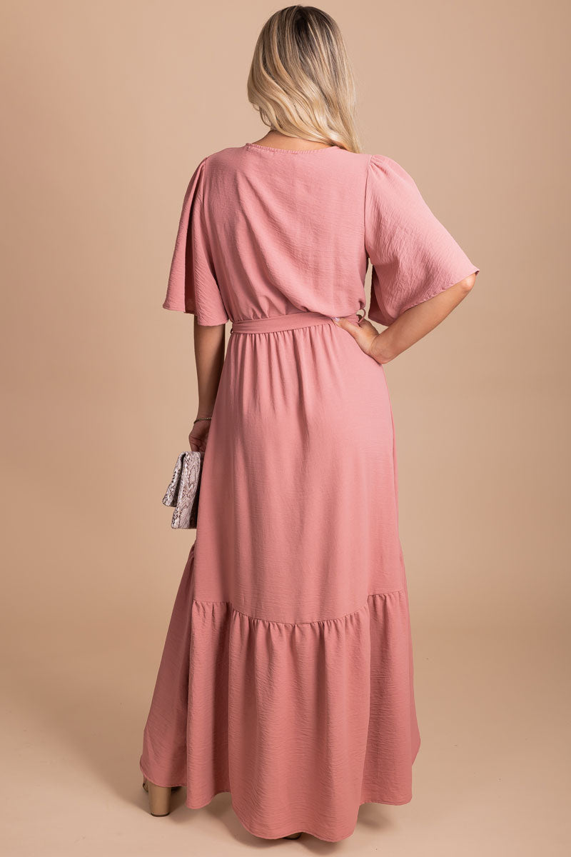 Step It Up Tiered Maxi Dress