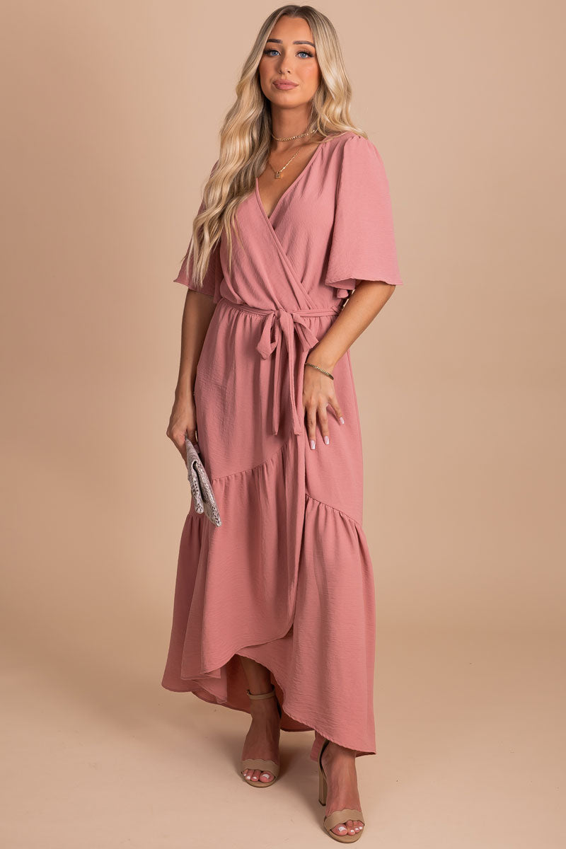 Step It Up Tiered Maxi Dress