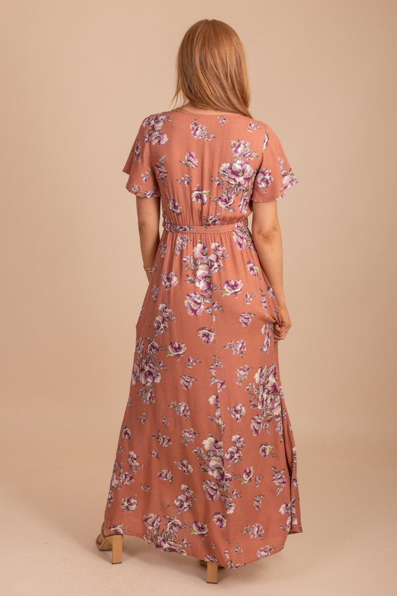 Bloomed Happiness Floral Maxi Dress