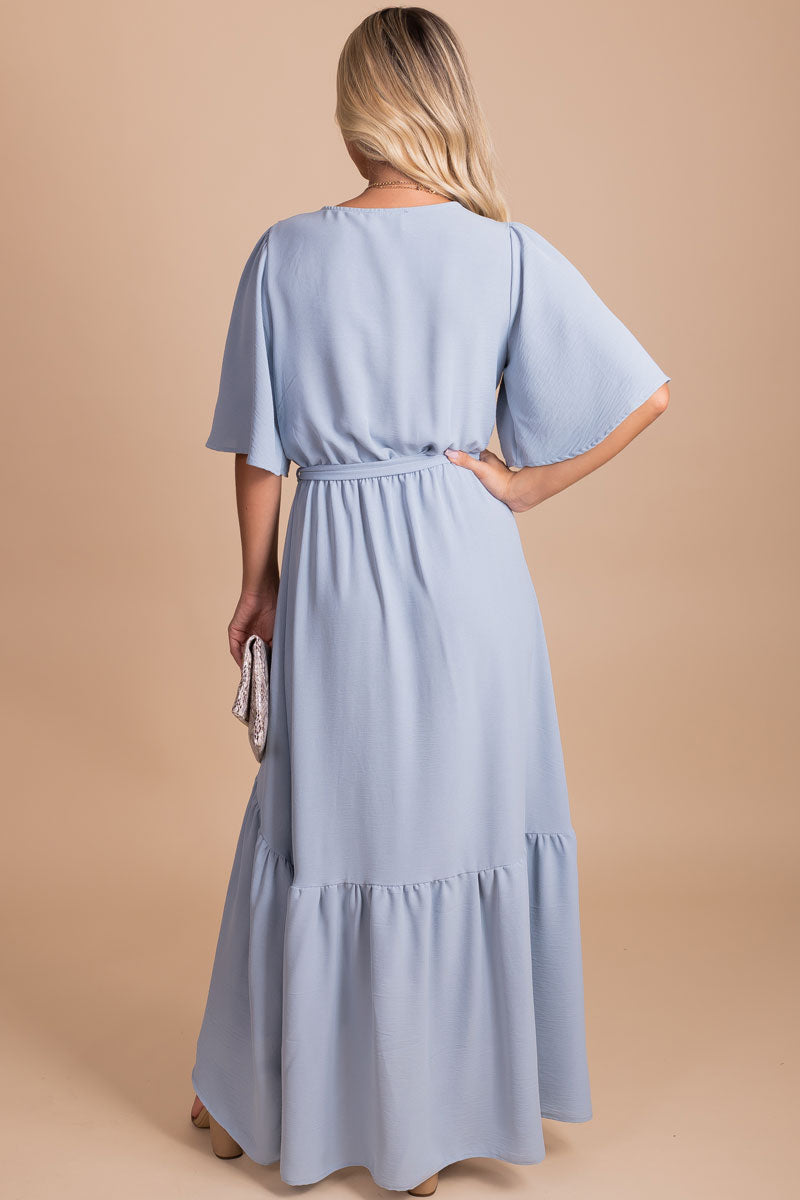 Step It Up Tiered Maxi Dress