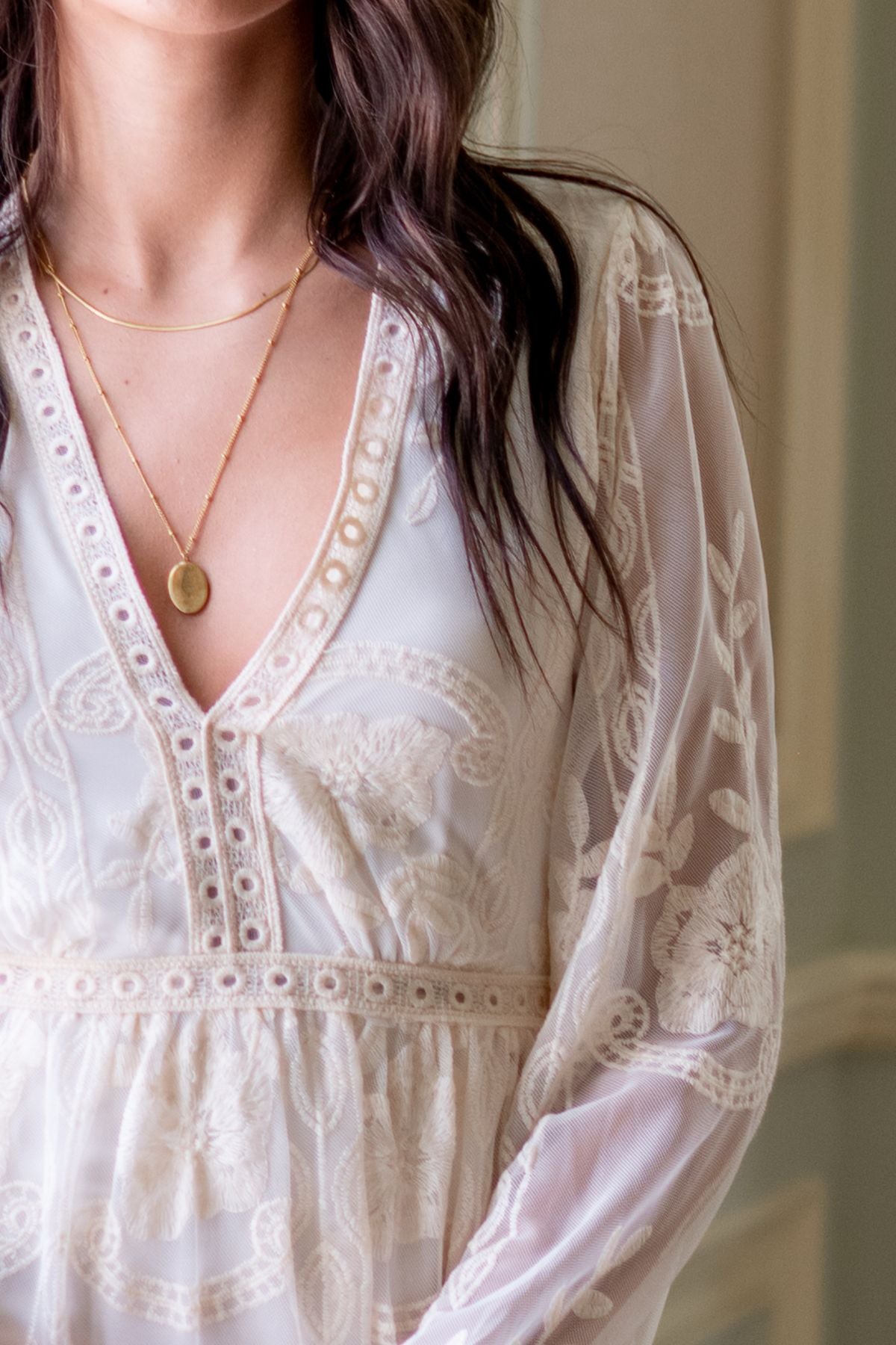 Diana Lace Maxi Dress