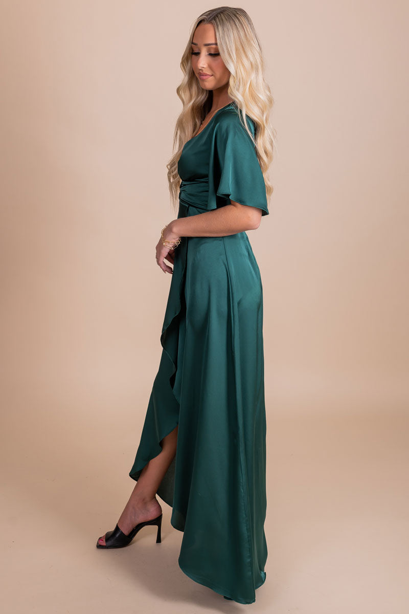 Look For Stars V-Neck Maxi Dress