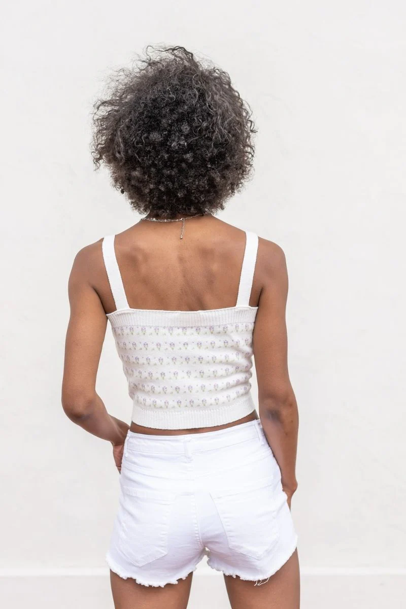 Be Your Girl Crop Tank Top