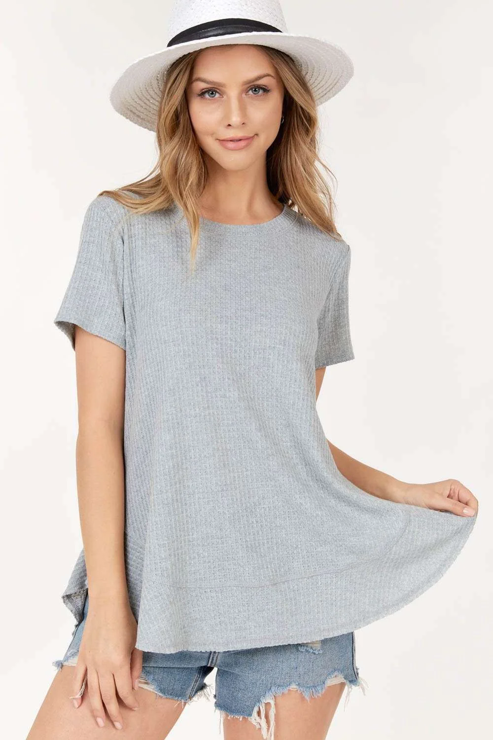 Butterfly Dreams Waffle Knit Top