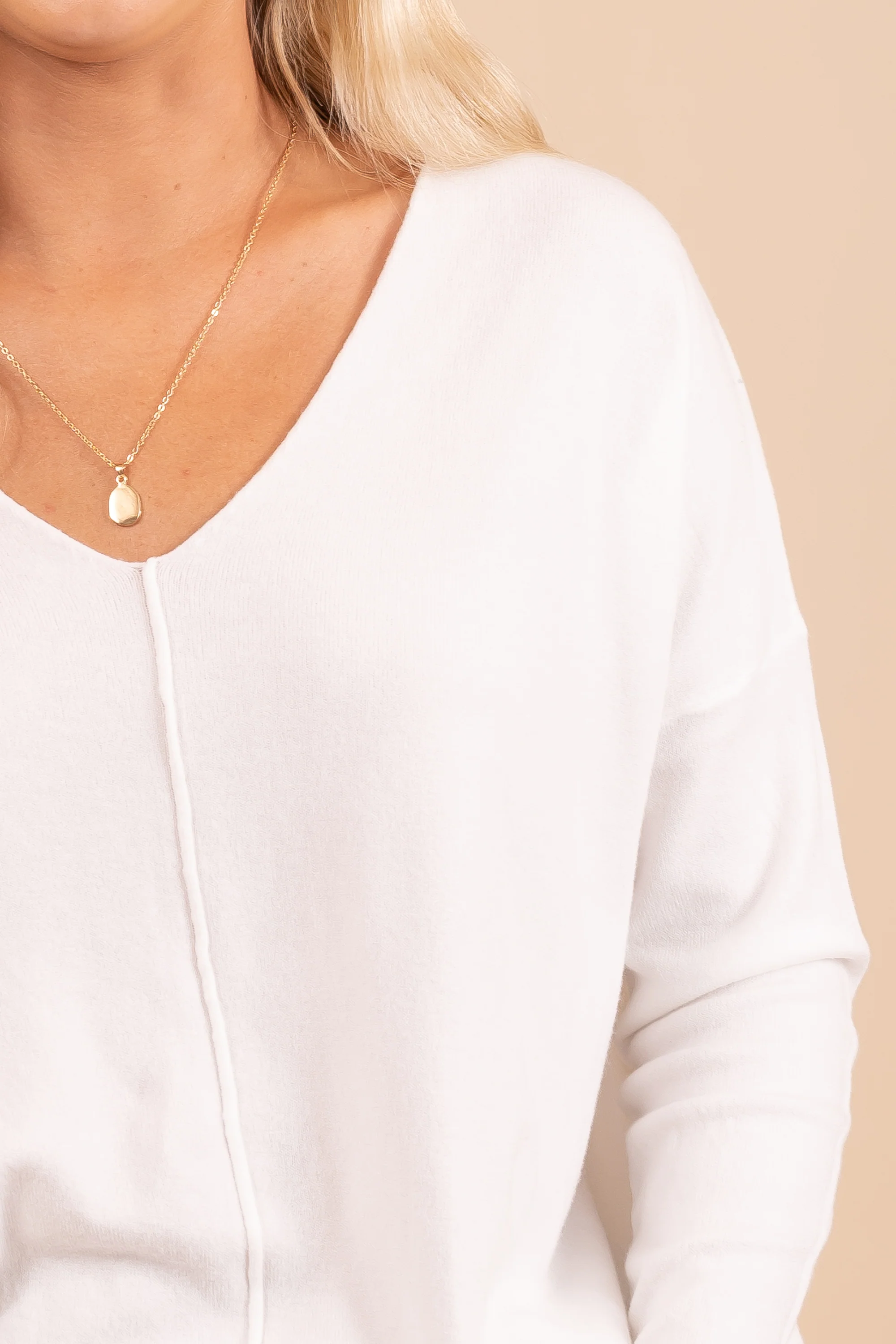 Stay Cozy Oversized V-neck Sweater