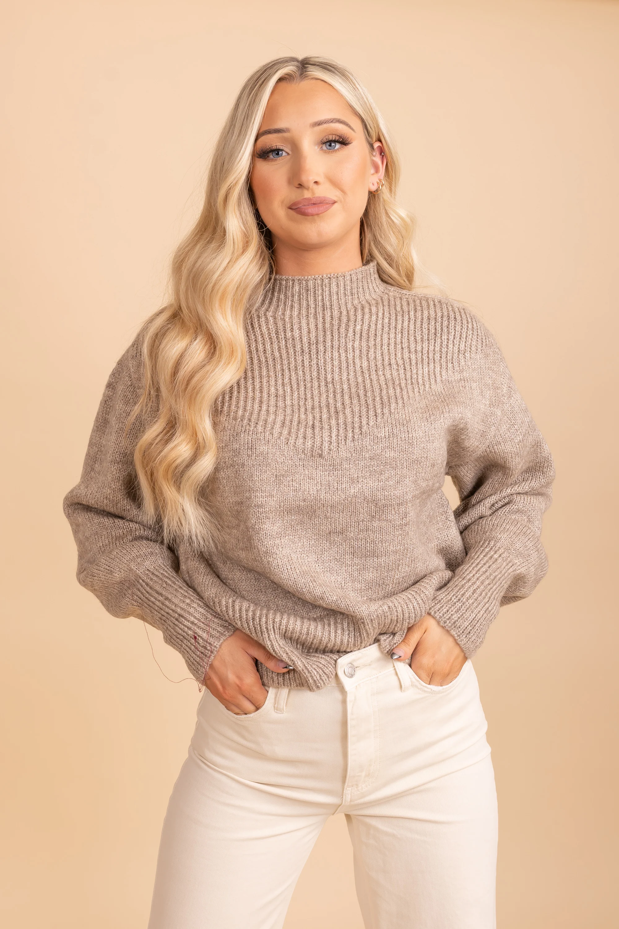 Wonder About You Knit Sweater