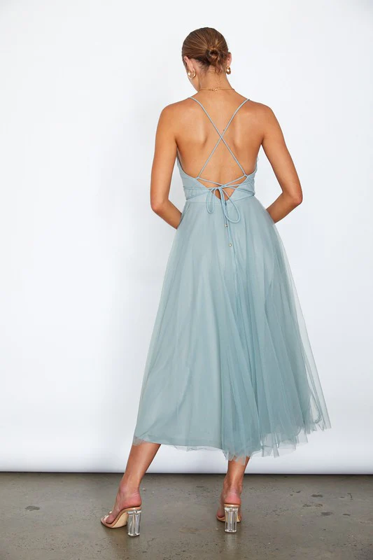 Tulle Ballerina Midi Dress