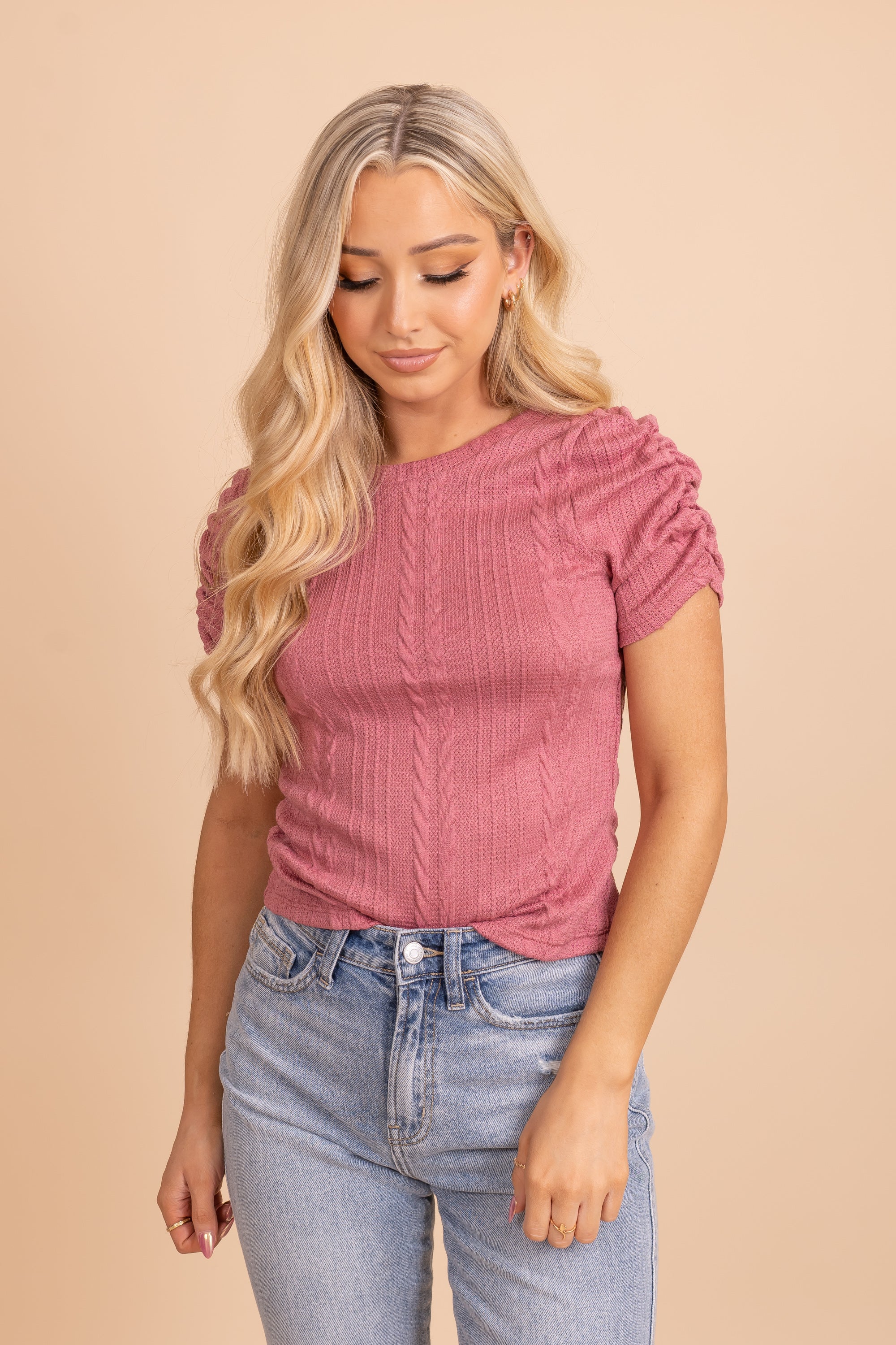 Still In Love Textured Top