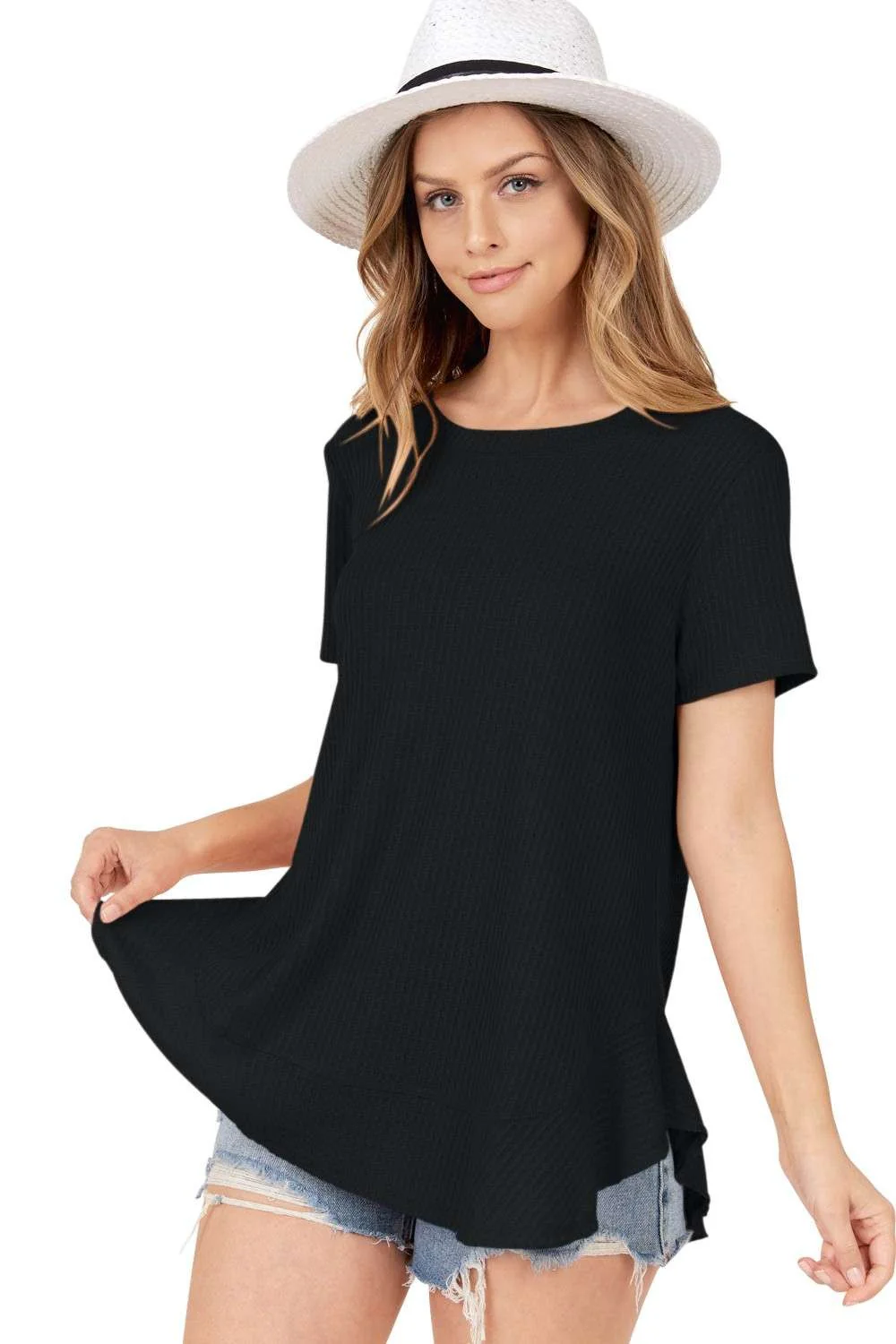 Butterfly Dreams Waffle Knit Top