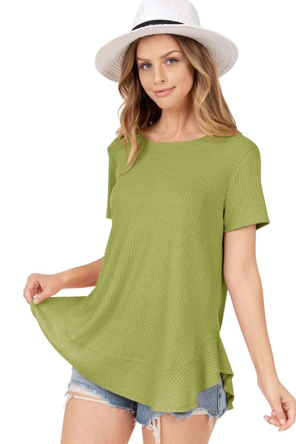 Butterfly Dreams Waffle Knit Top