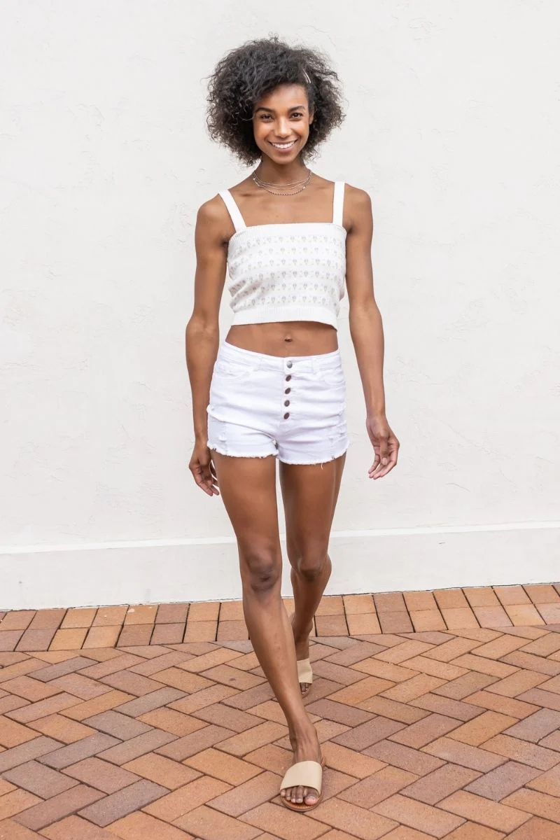 Be Your Girl Crop Tank Top