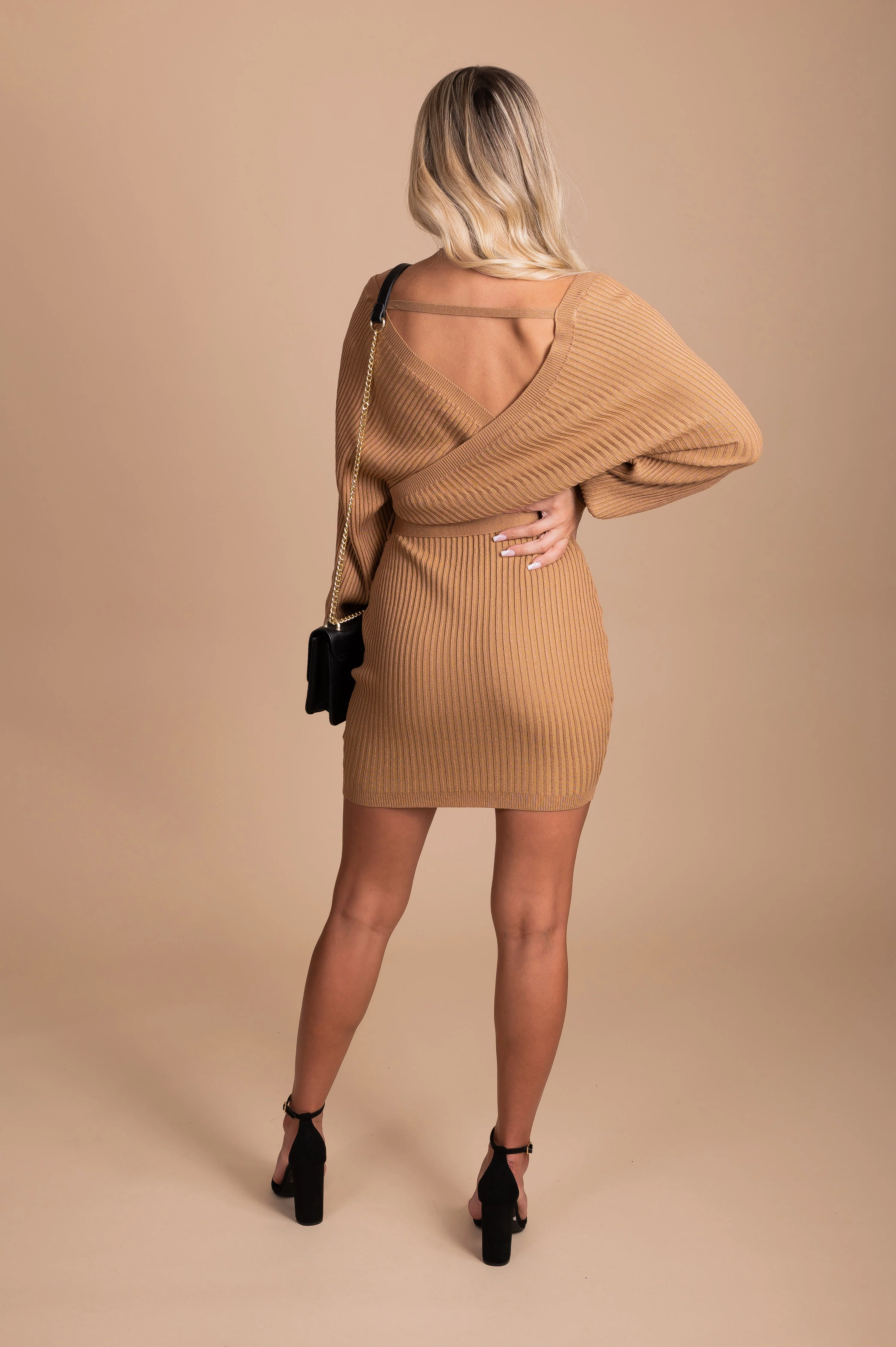 Changing Seasons Mini Sweater Dress