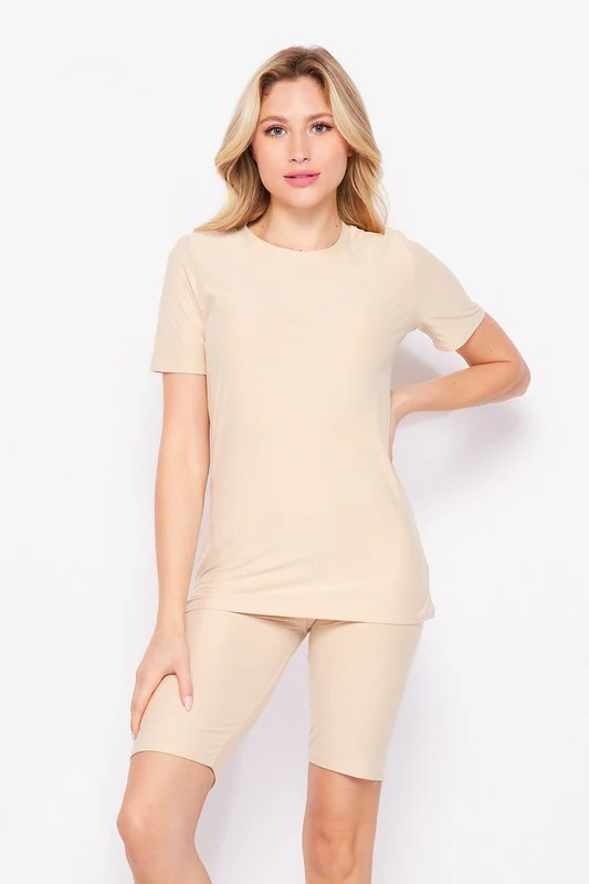 Summer Nights Biker Short Set