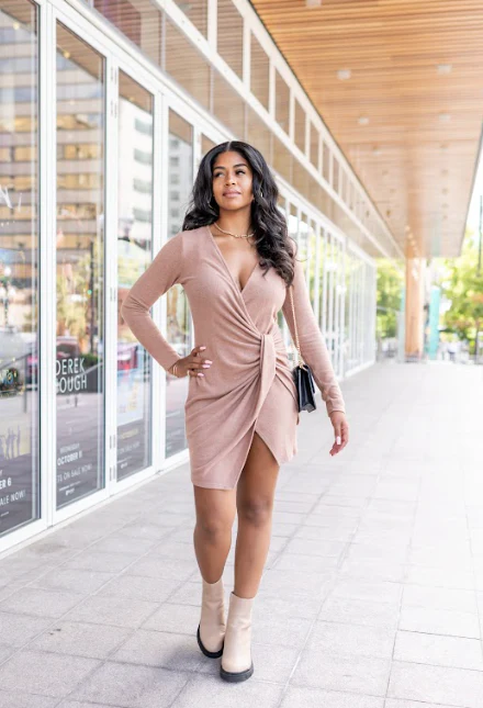 Jayda Wrap Dress