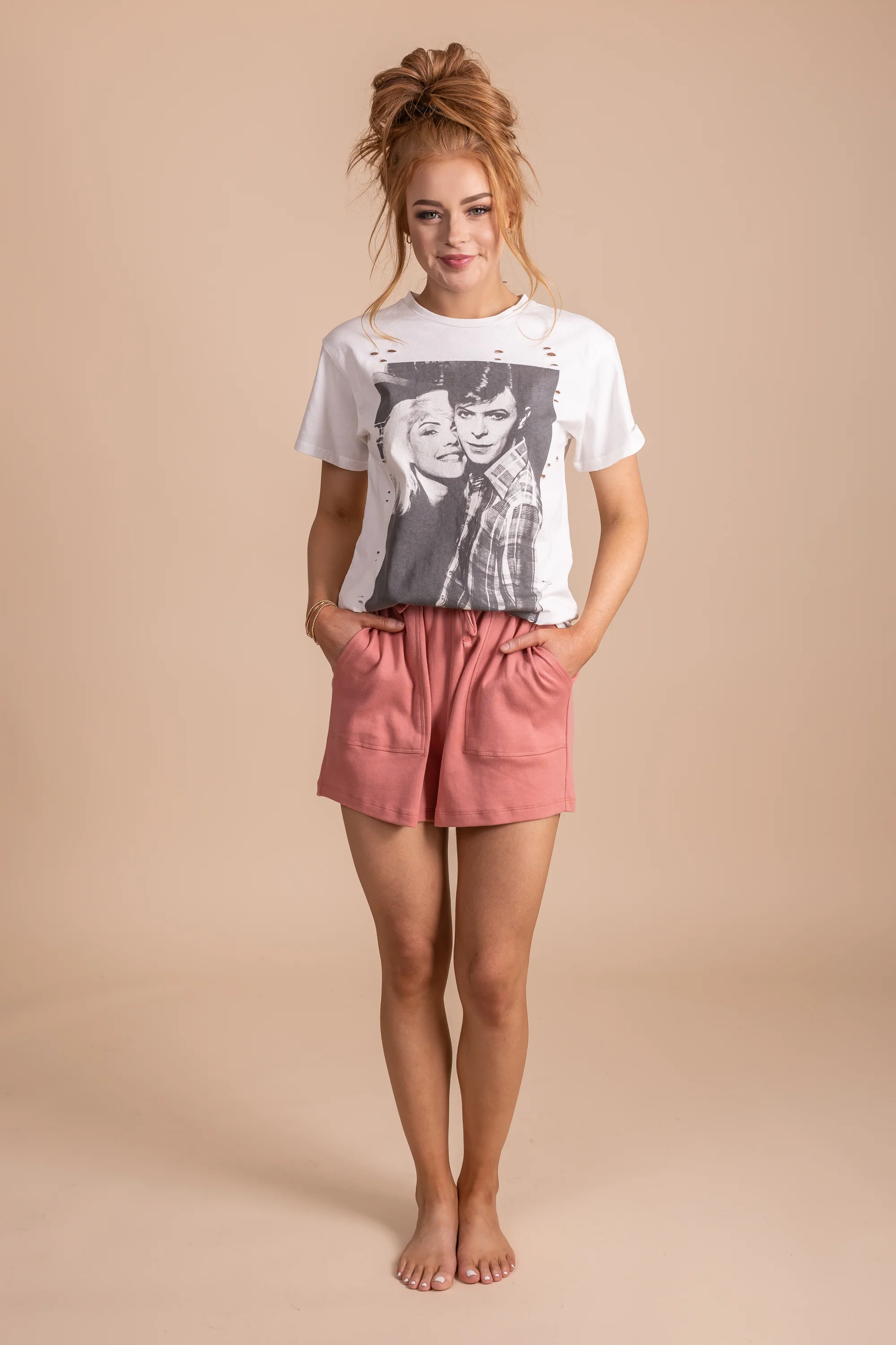 Sunny Morning Drawstring Shorts