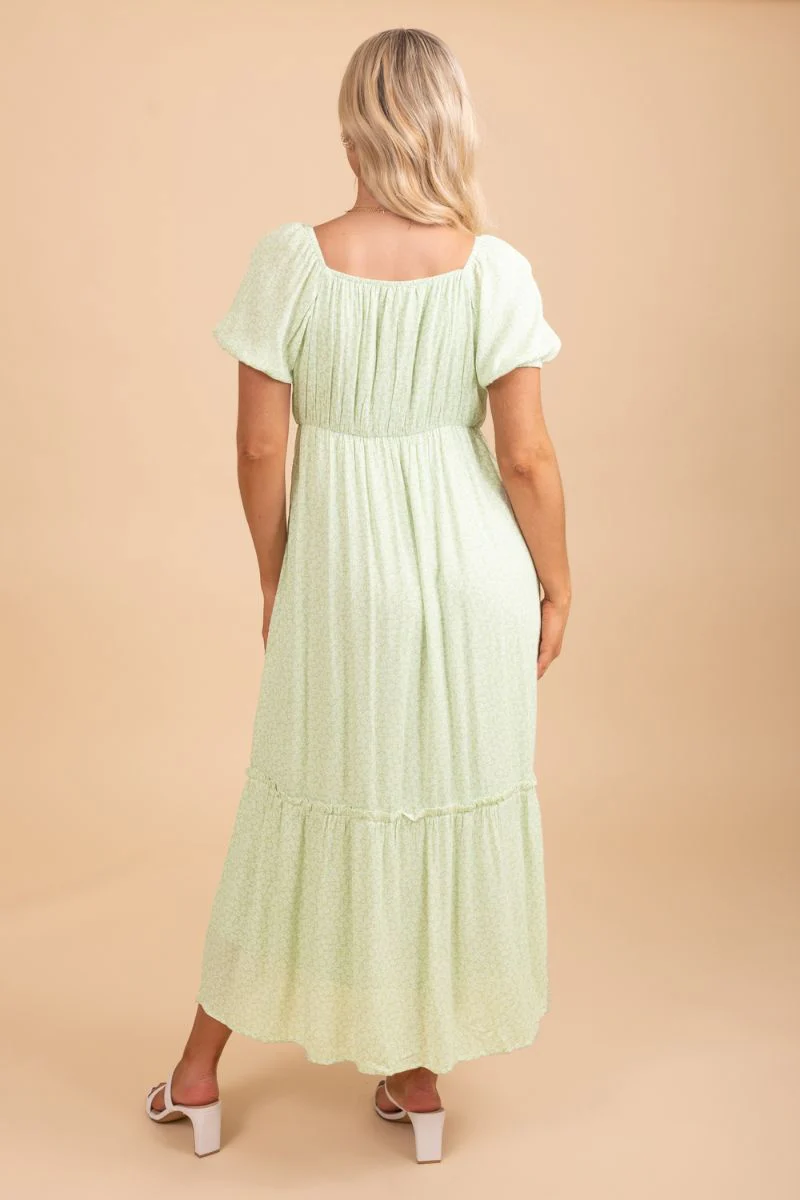 Cover Me In Flowers Floral Maxi Dress no