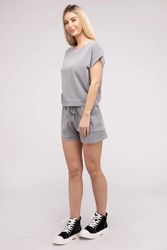 Matching Top and Shorts Set