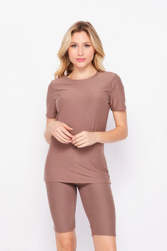 Summer Nights Biker Short Set