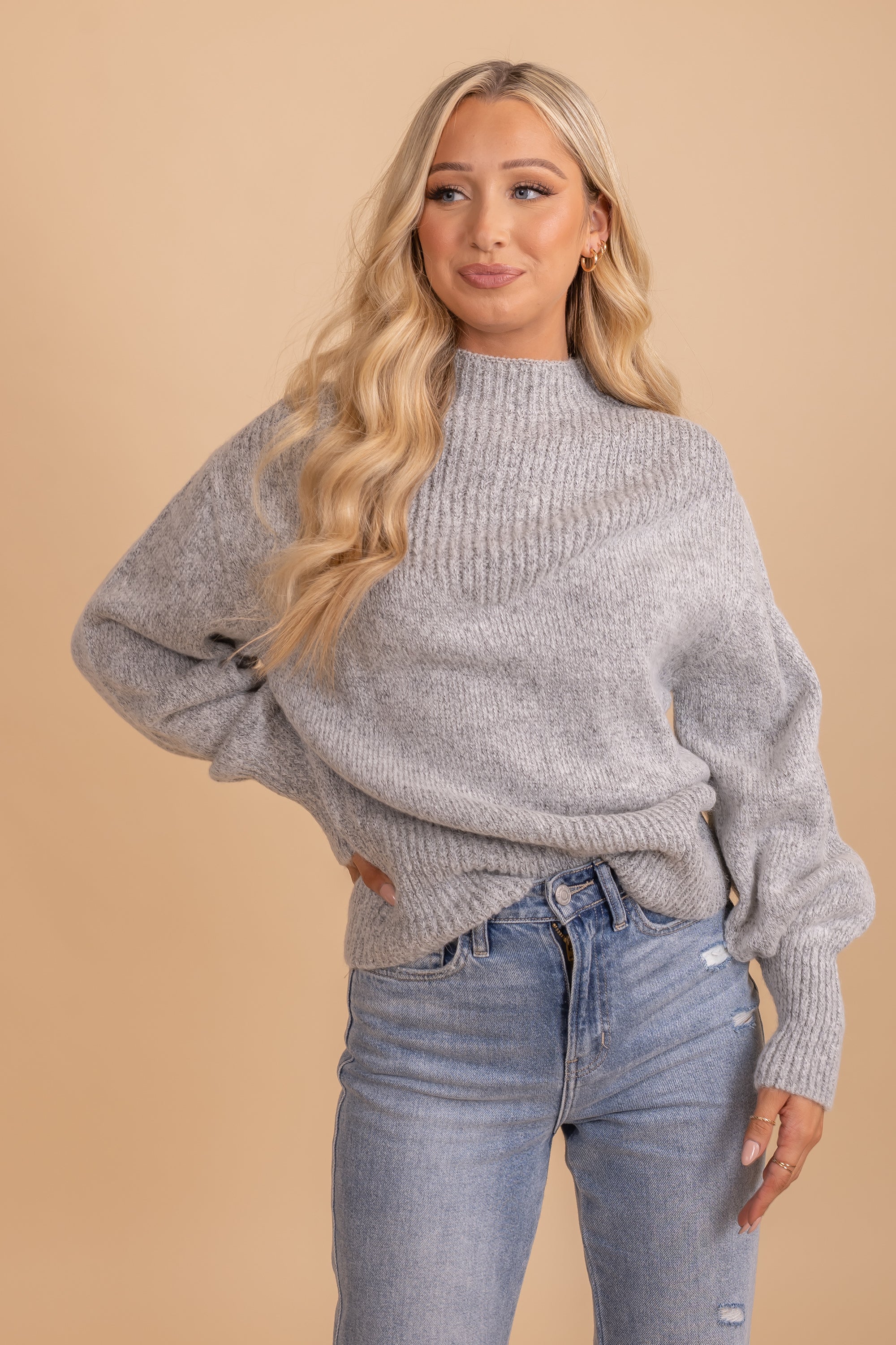 Wonder About You Knit Sweater