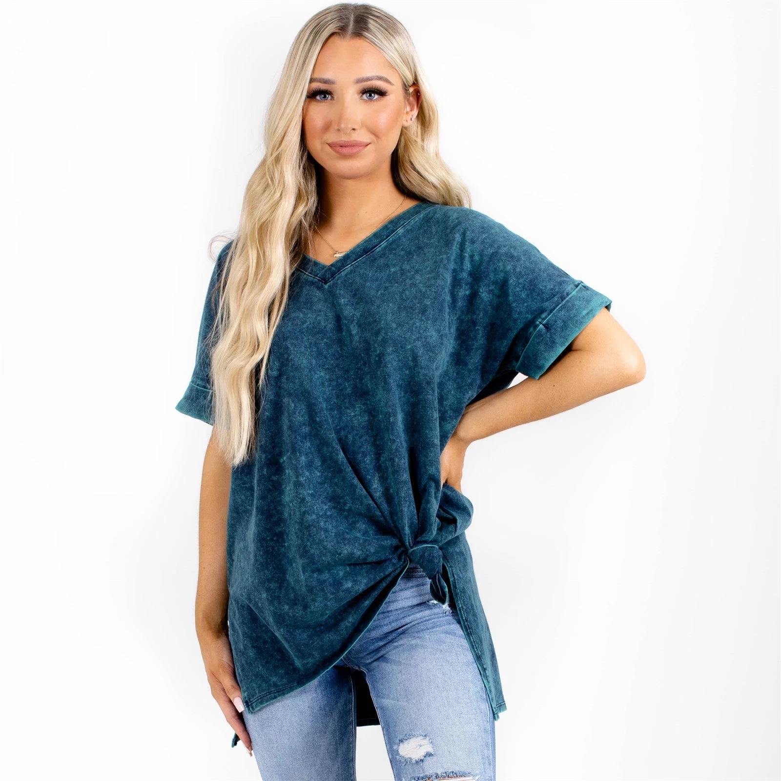 Day At The Pier Mineral Wash Tee