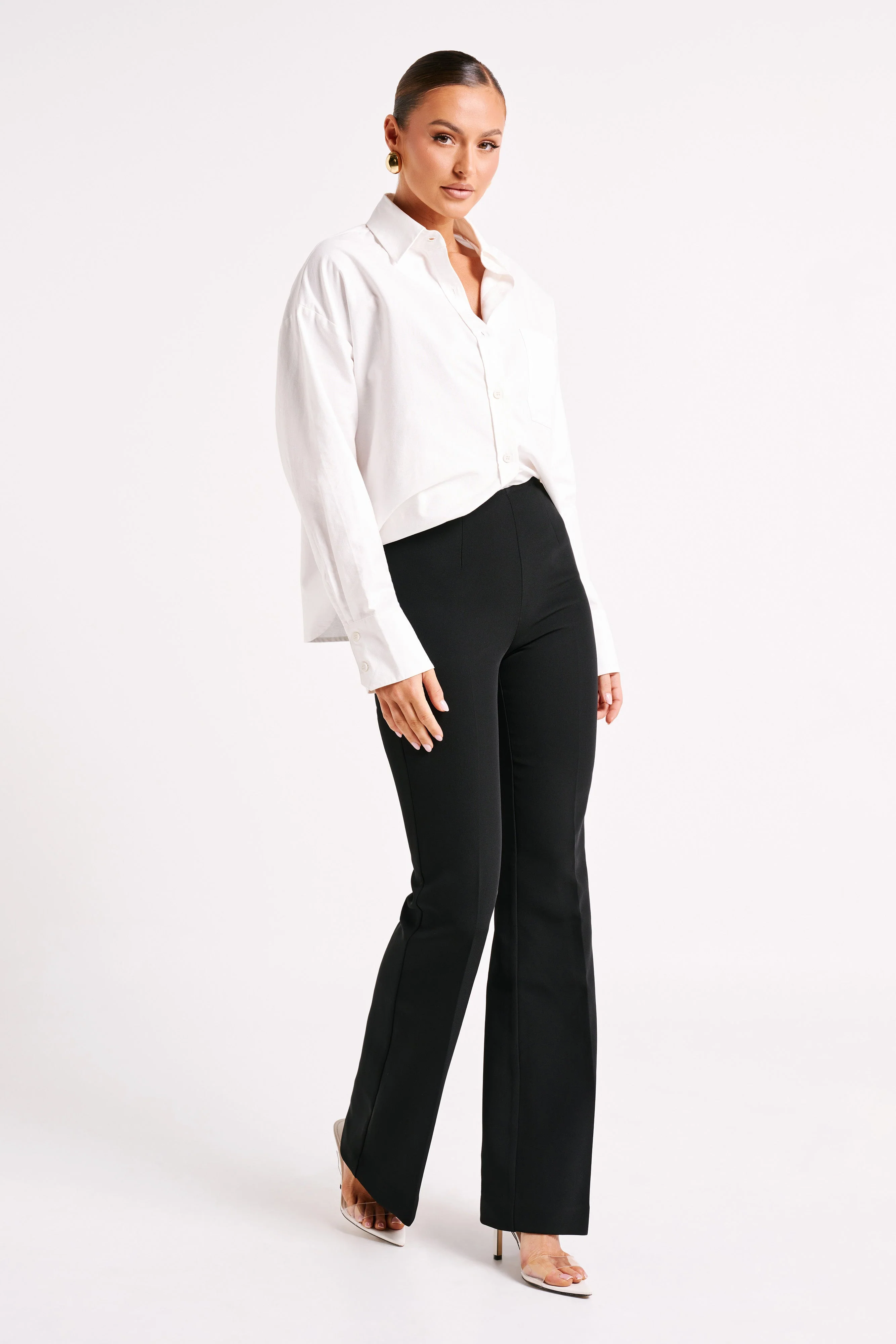 Allyson Oversized Shirt - White