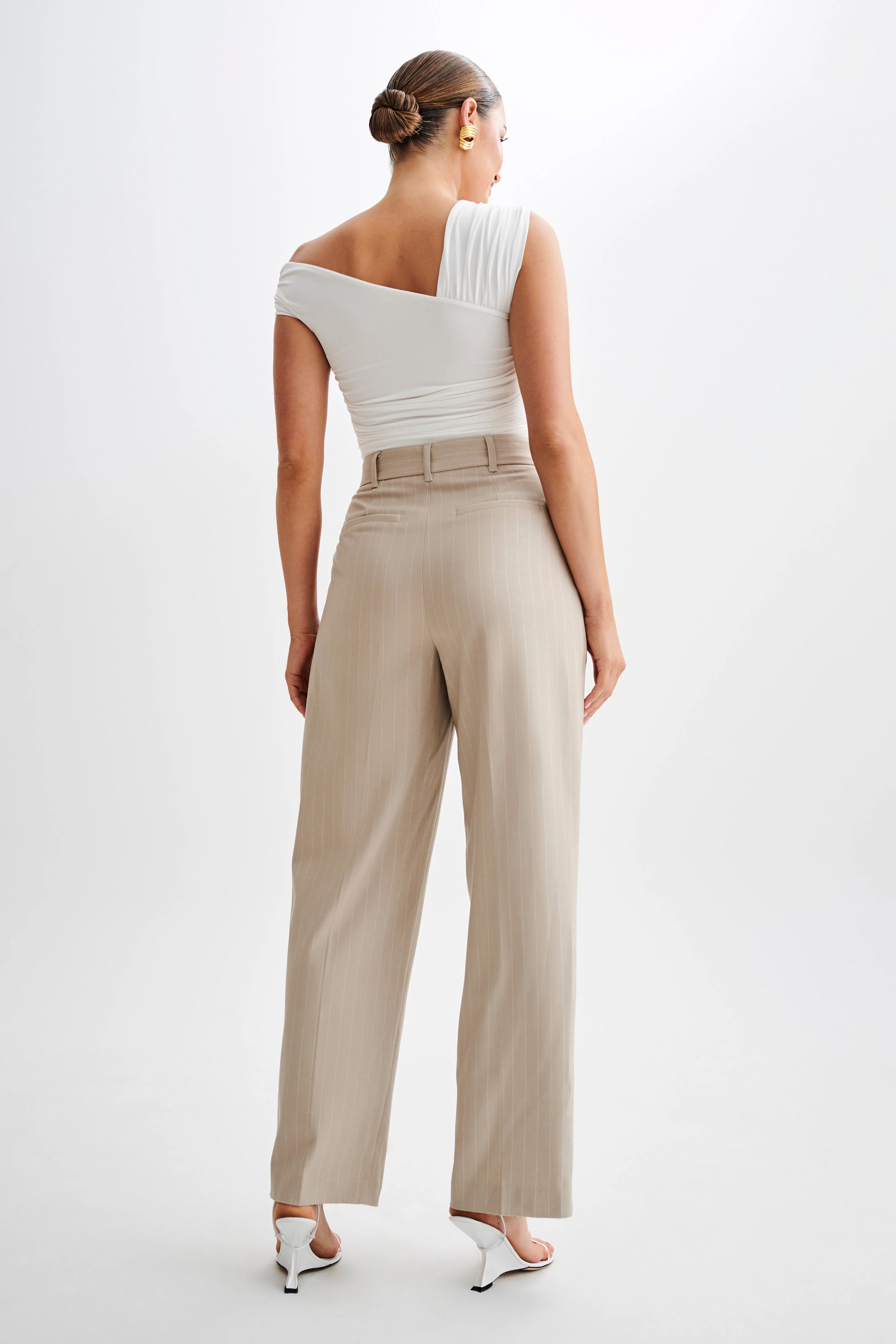 Nicki Cut Out Sleeveless Top - White