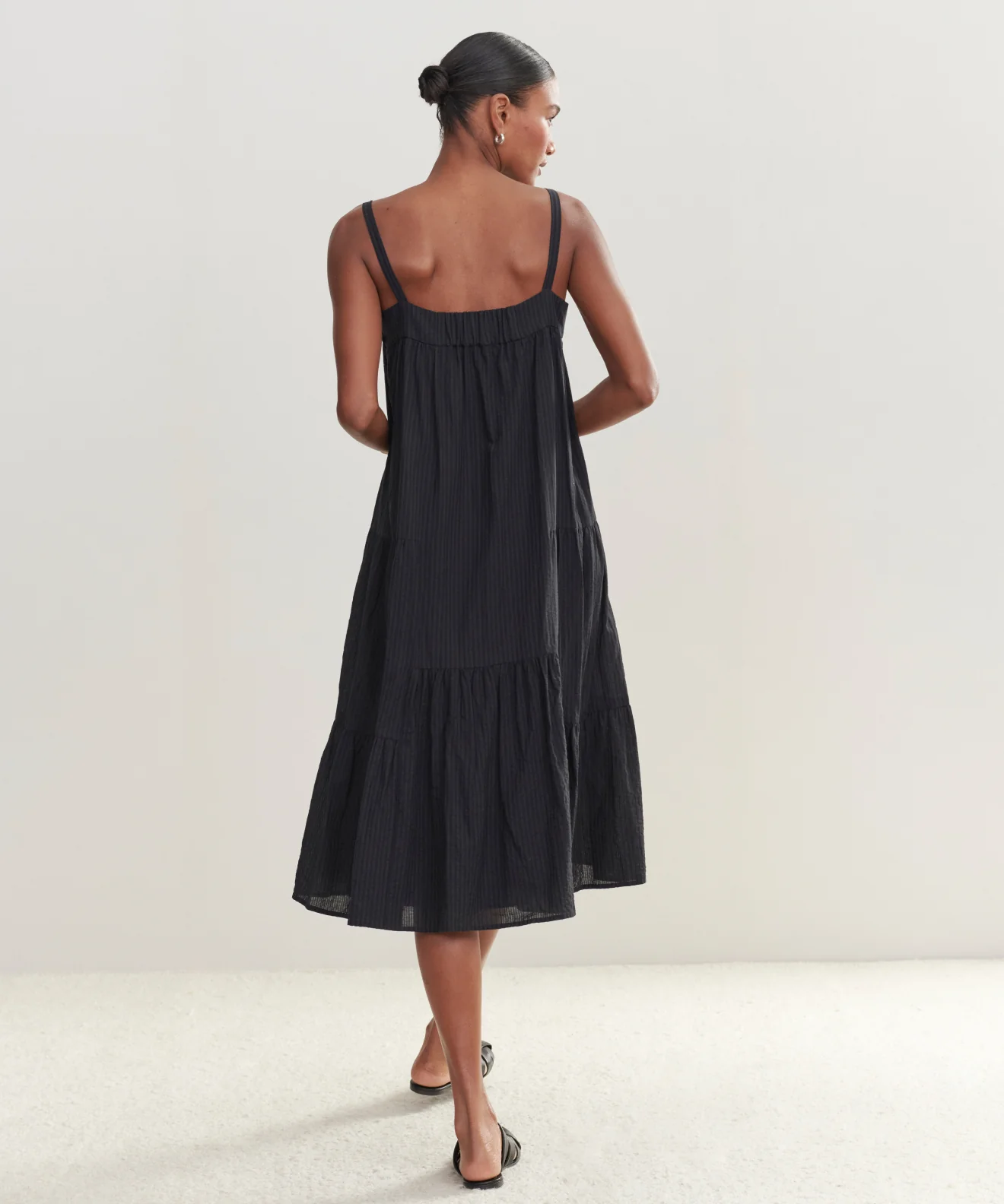 Seersucker Summer Dress