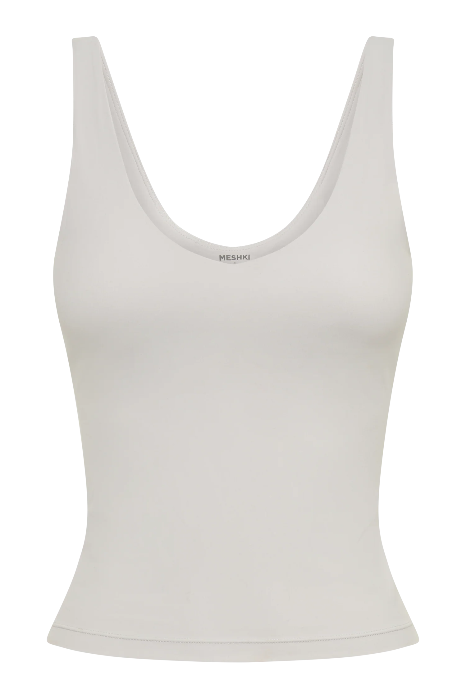 Nadine Yoga Top - Ice Grey