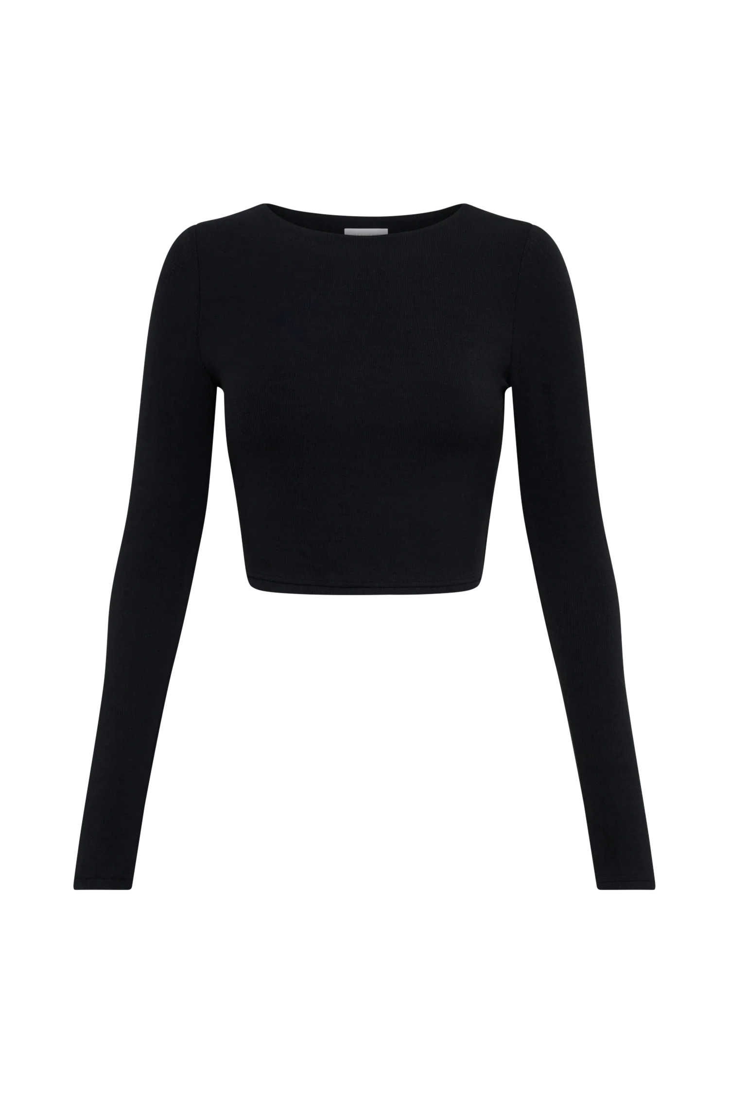 Abigail Long Sleeve Modal Top - Black