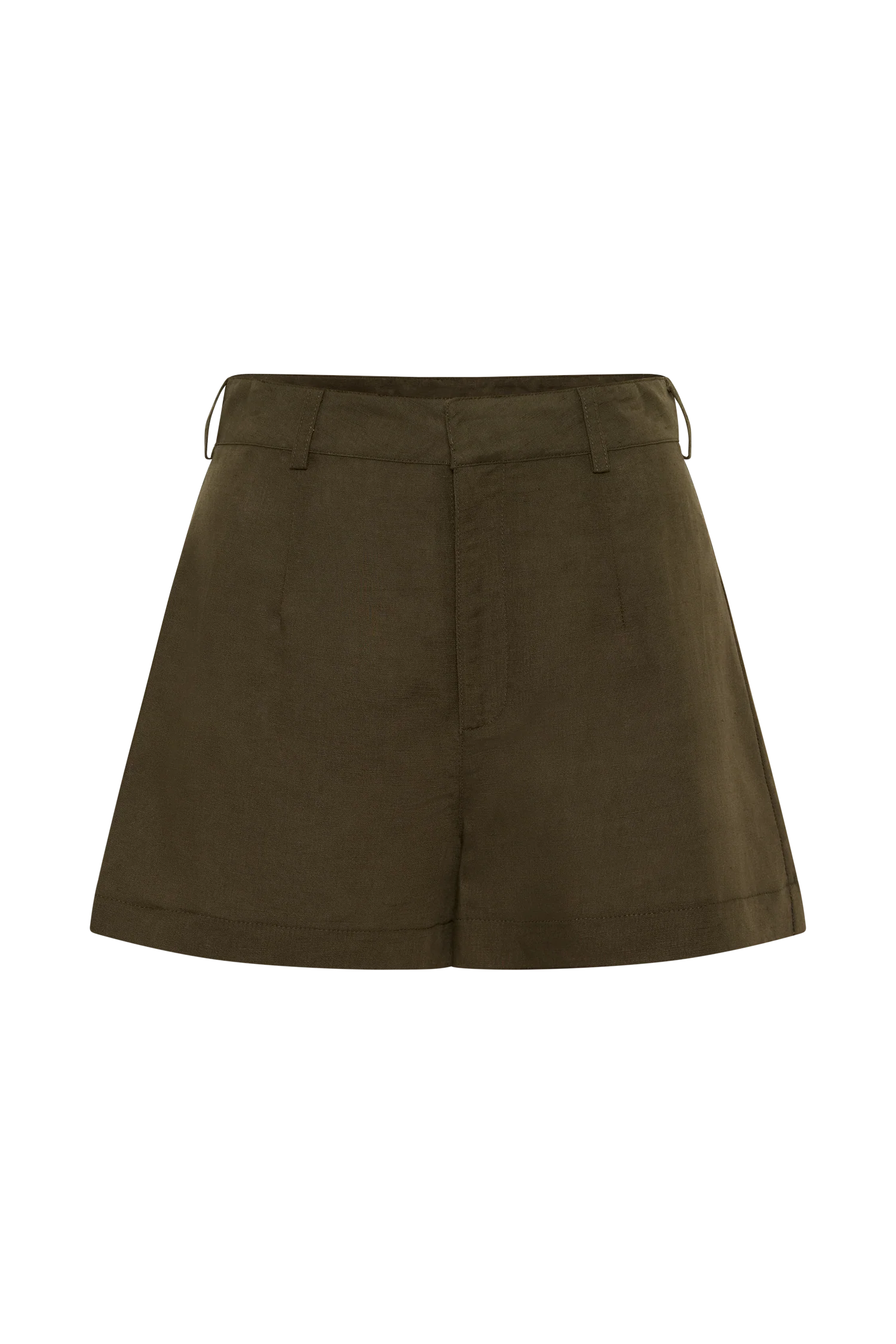 Jadri Linen Shorts - Khaki