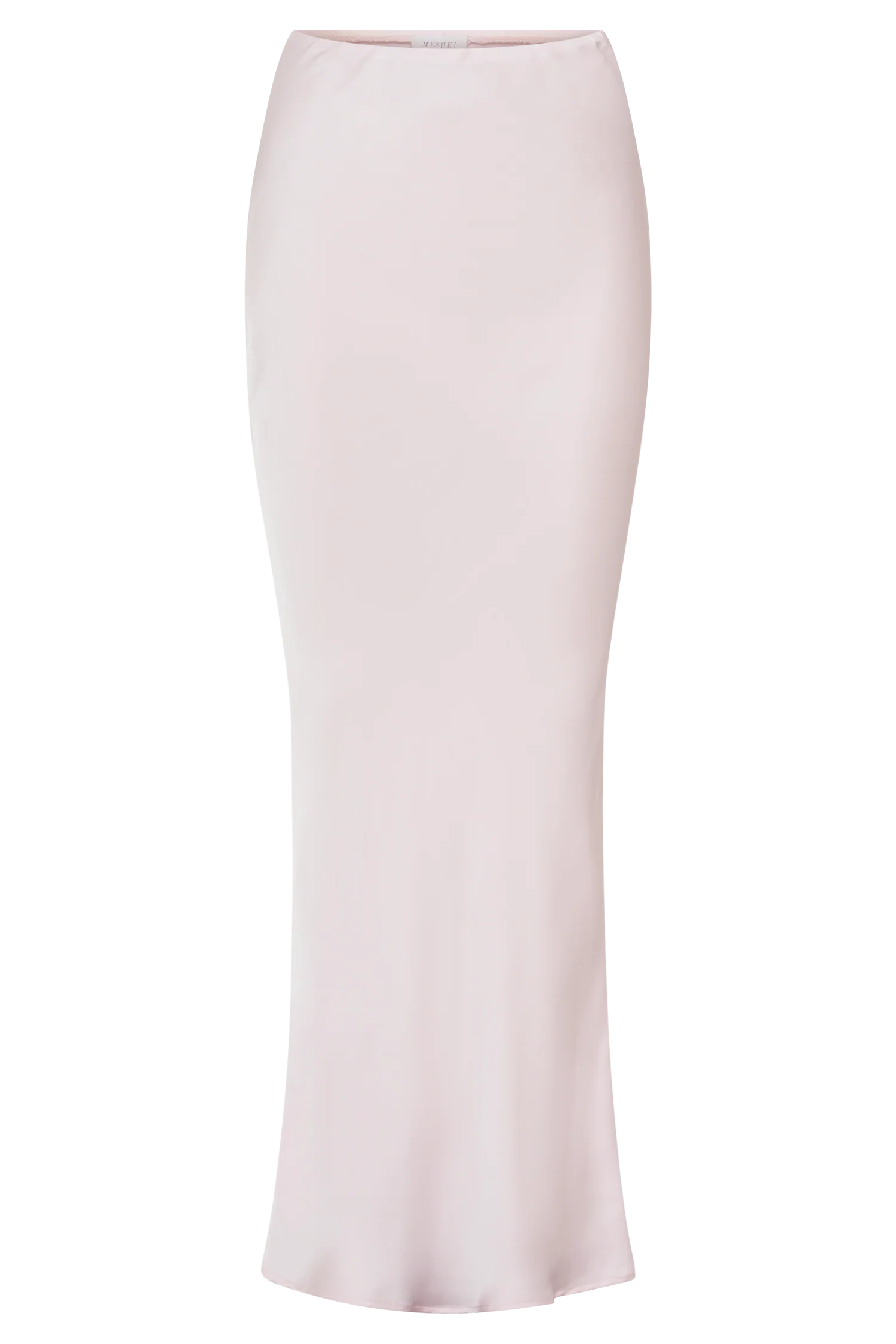 Violeta Satin Maxi Skirt - Fairy Floss Pink