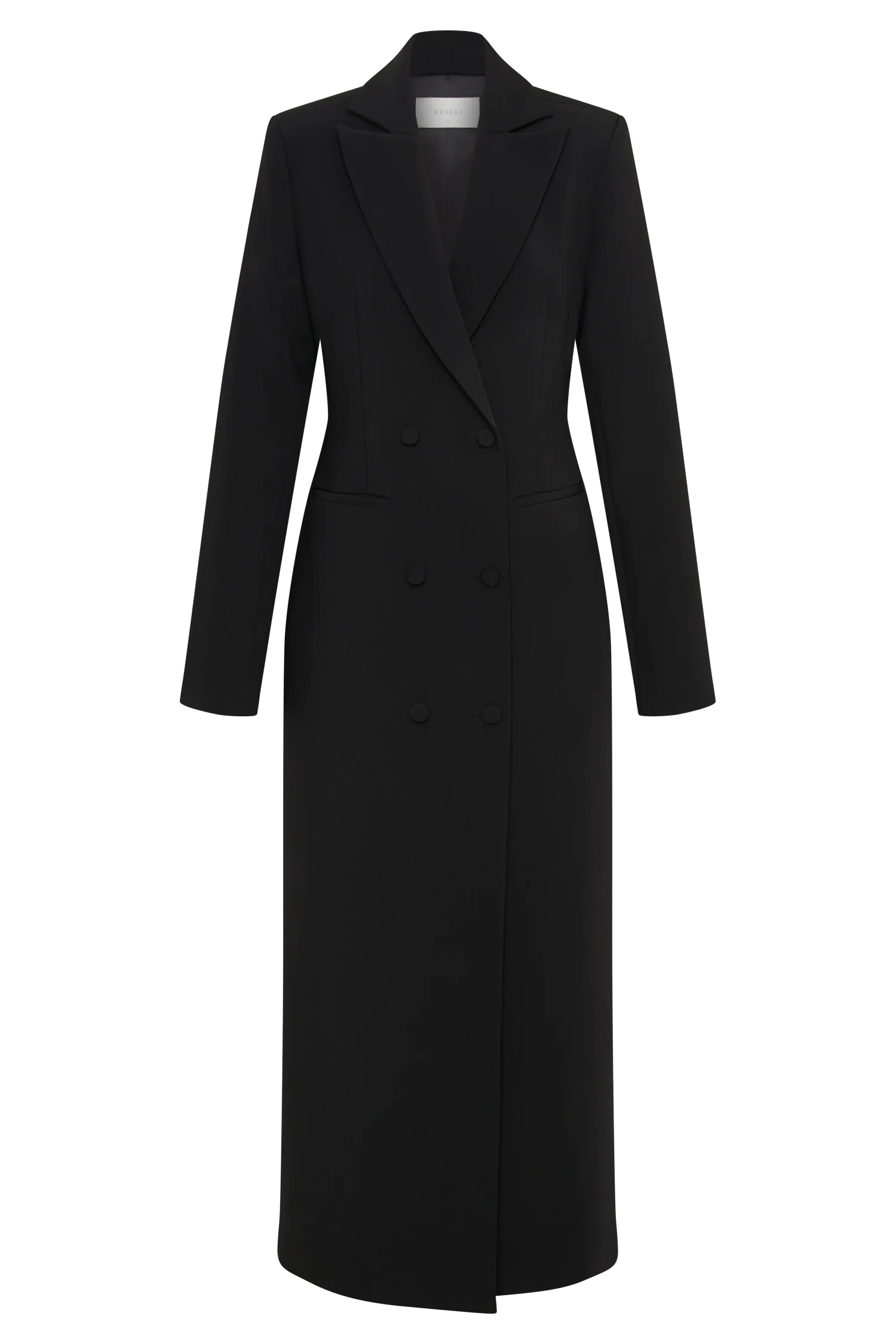 Carver Suiting Coat - Black