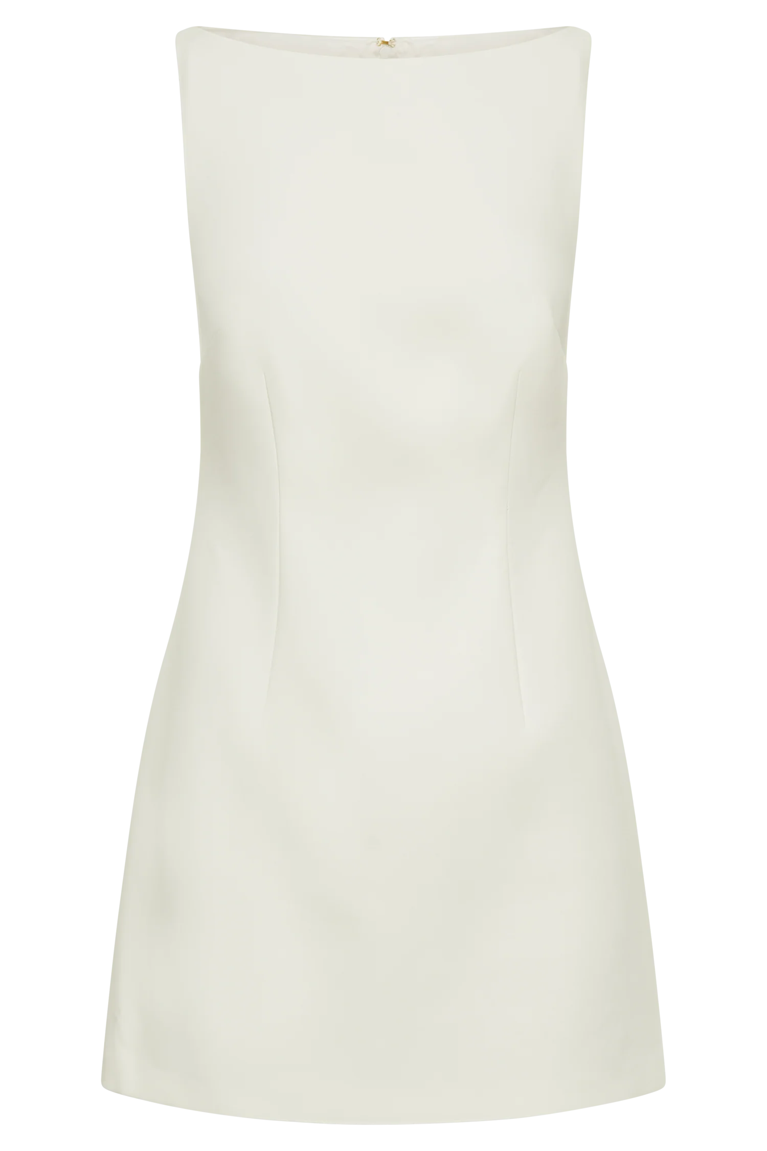 Angela Suiting Mini Dress - Ivory