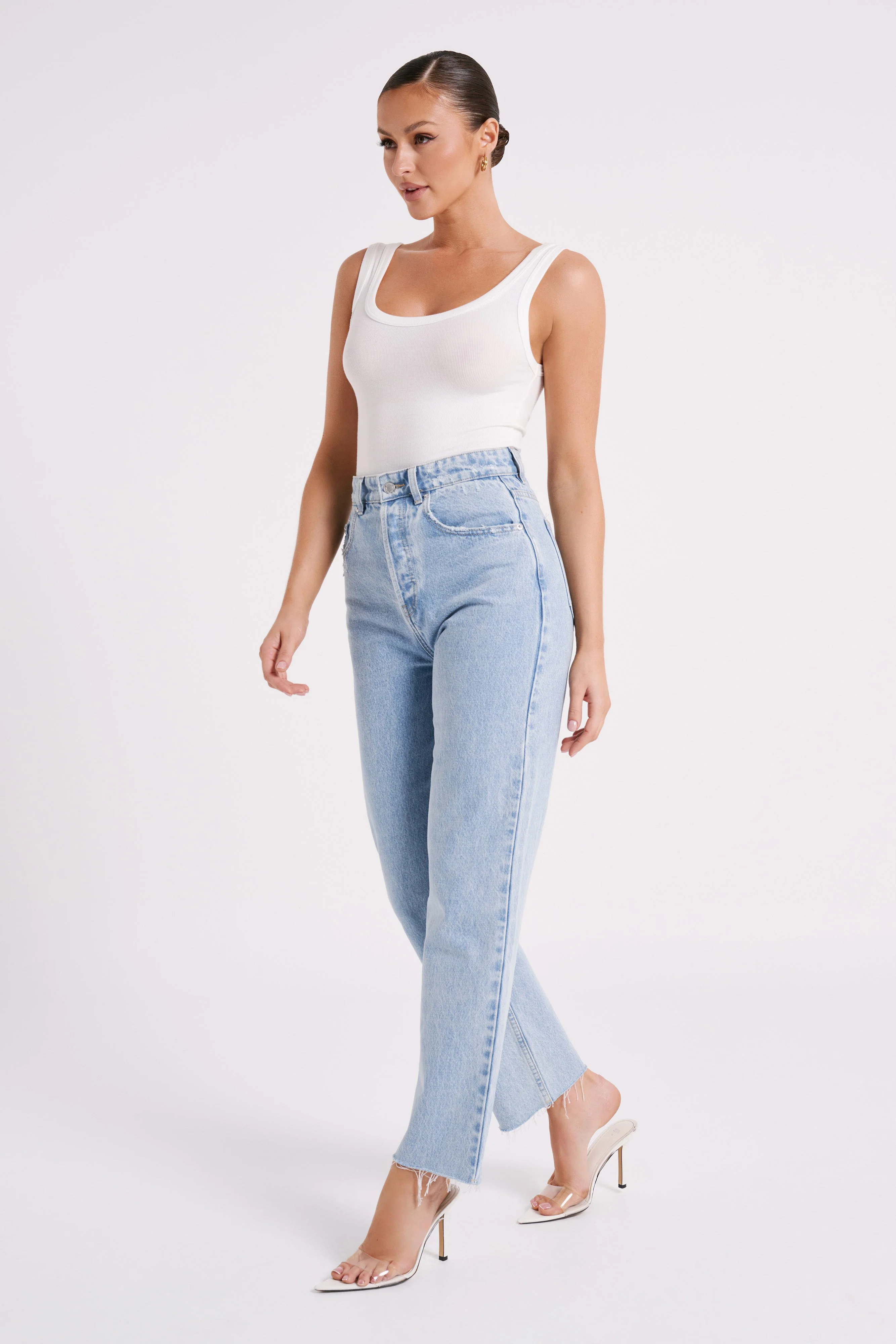 Chandler Modal Tank Top - White