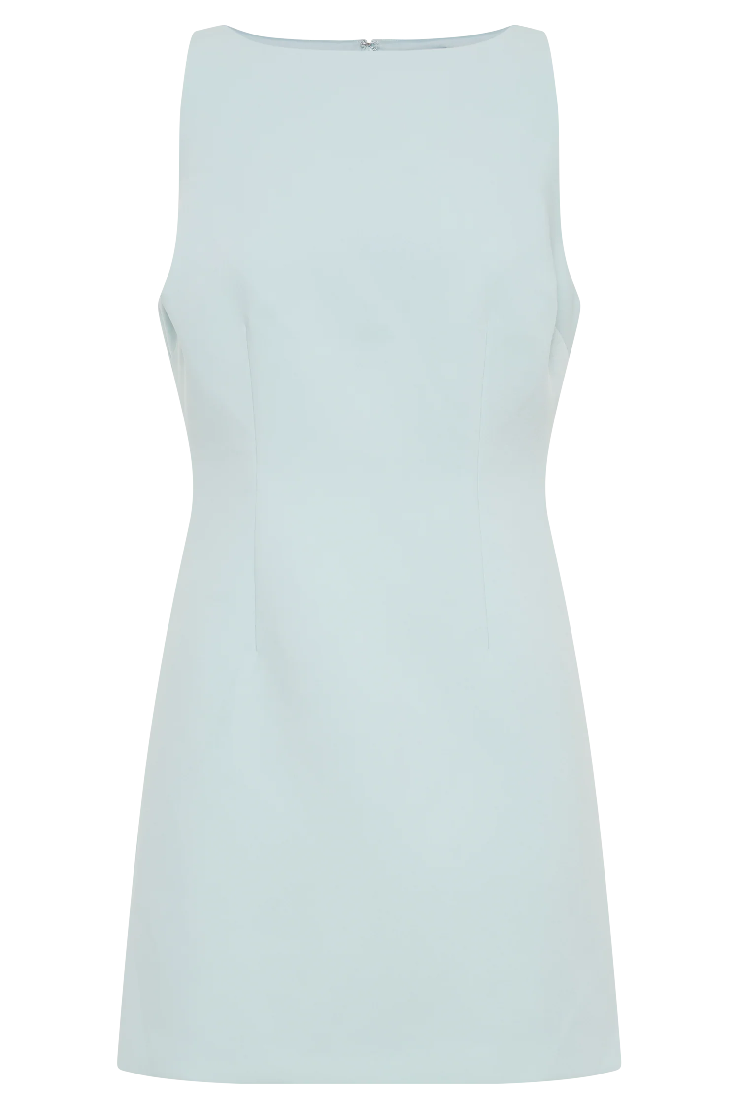 Angela Suiting Mini Dress - Ice Blue