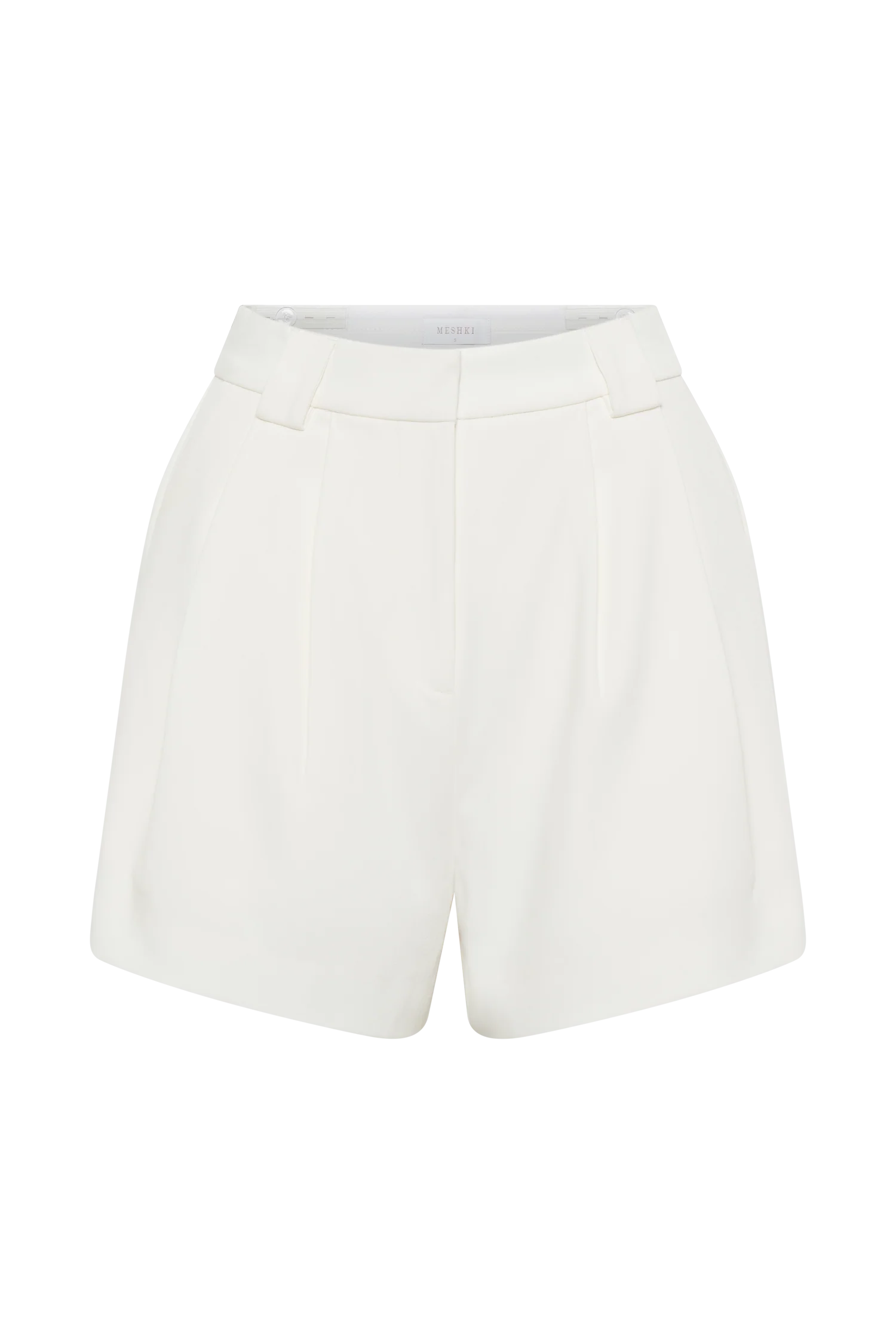 Sigourney Suiting Shorts - Ivory
