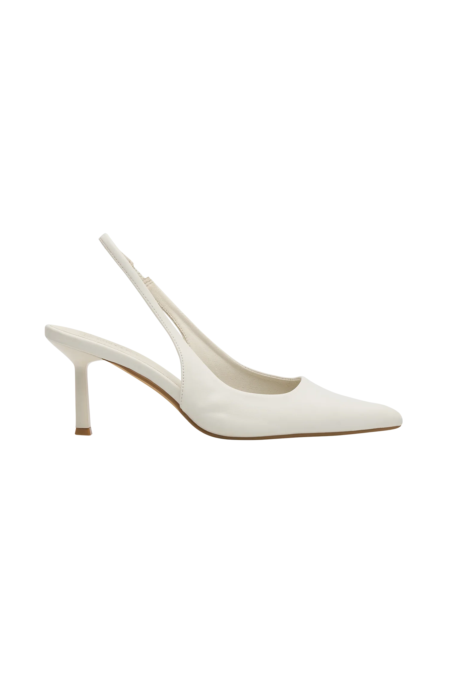 Dasha Sling Back Heels - Ivory