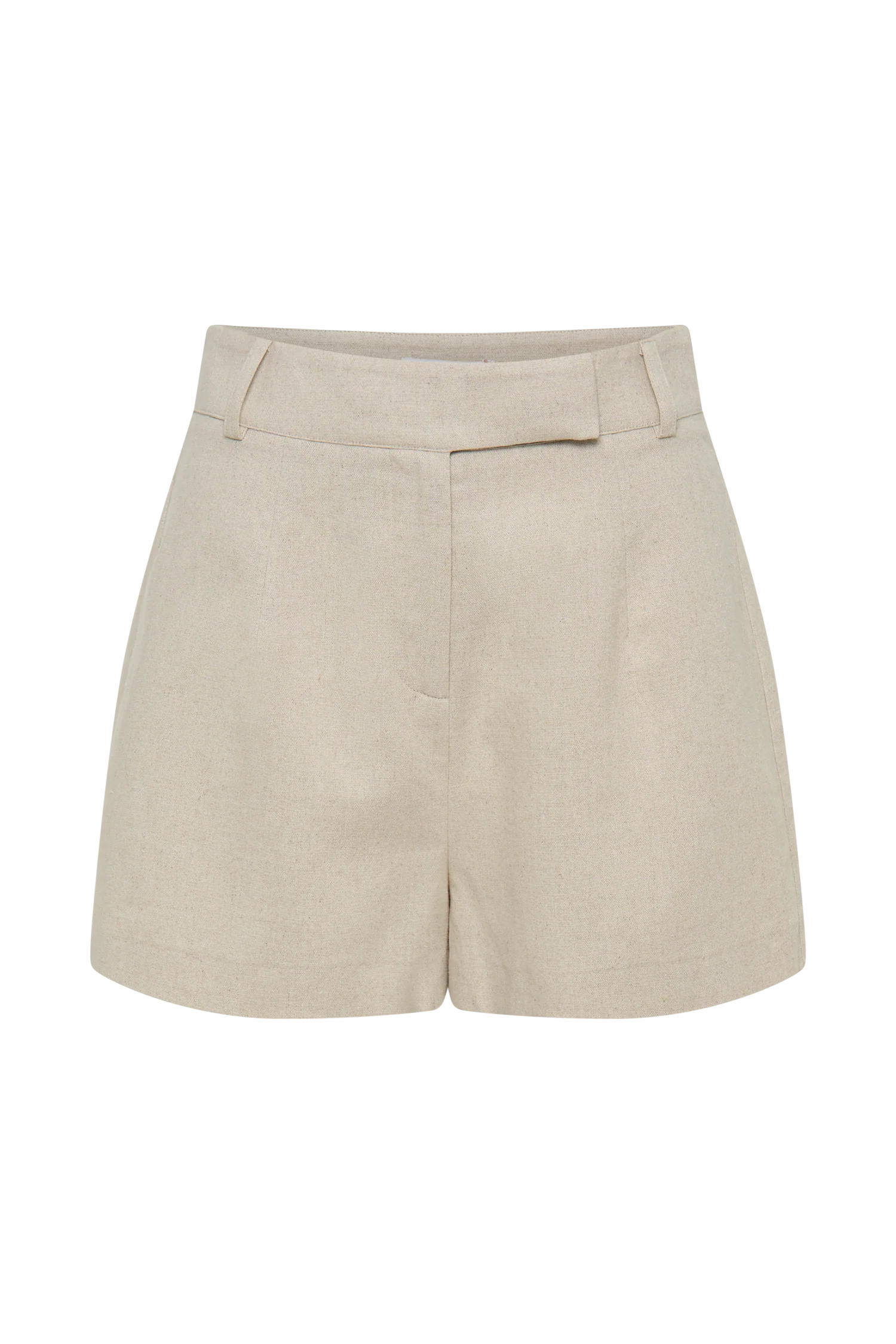 Massima Linen Shorts - Natural
