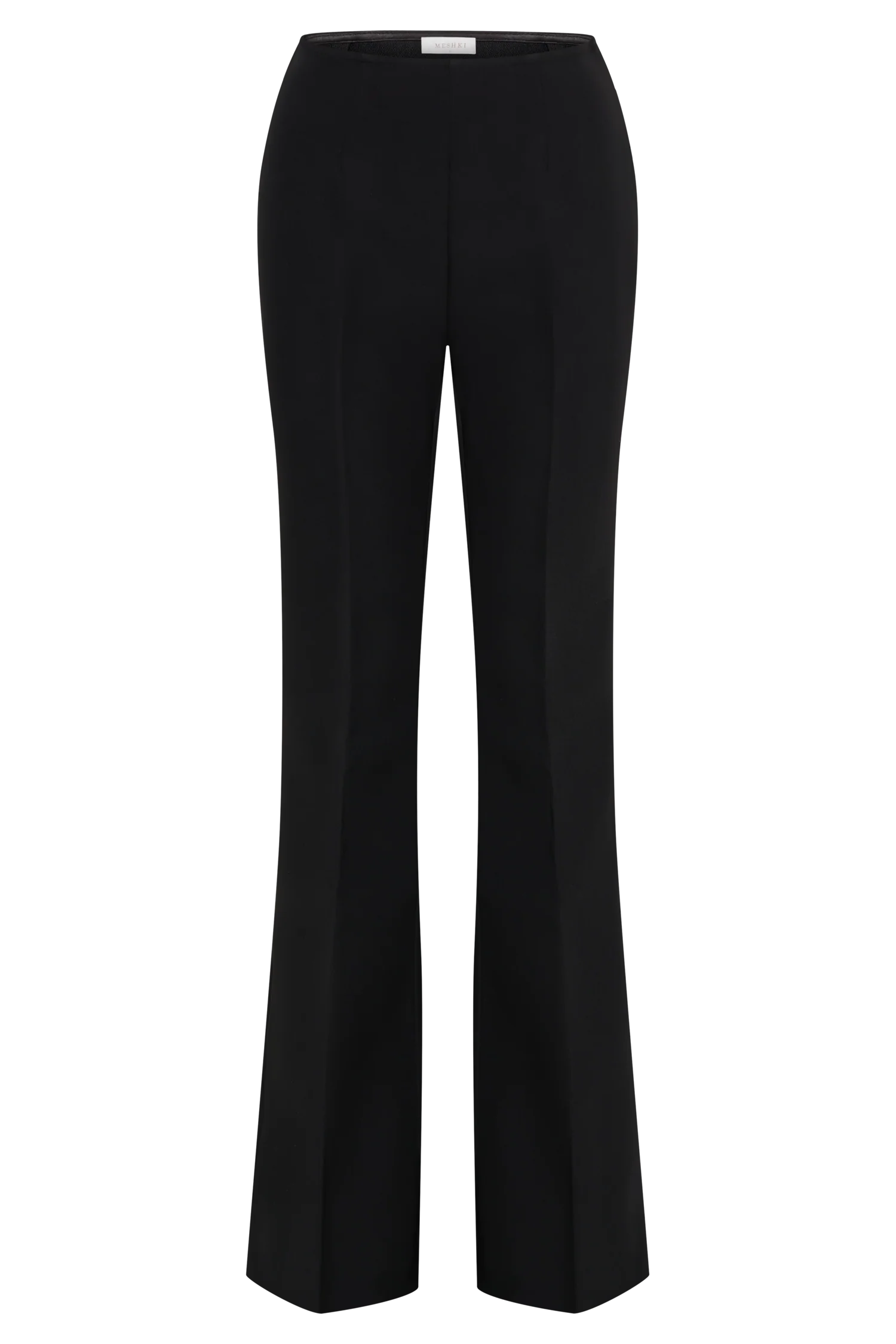 Loretta Fit & Flare Tailored Pant - Black