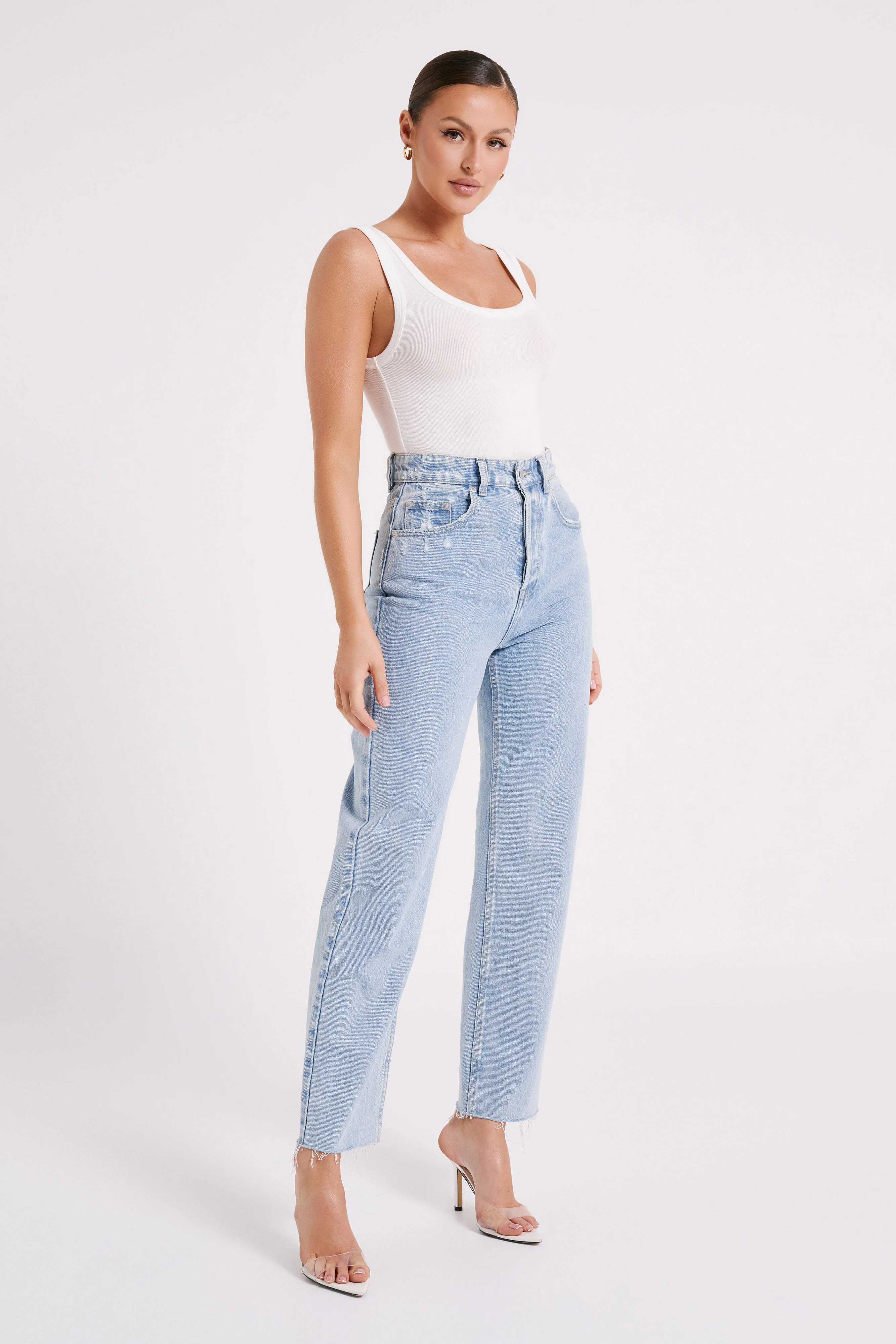 Chandler Modal Tank Top - White