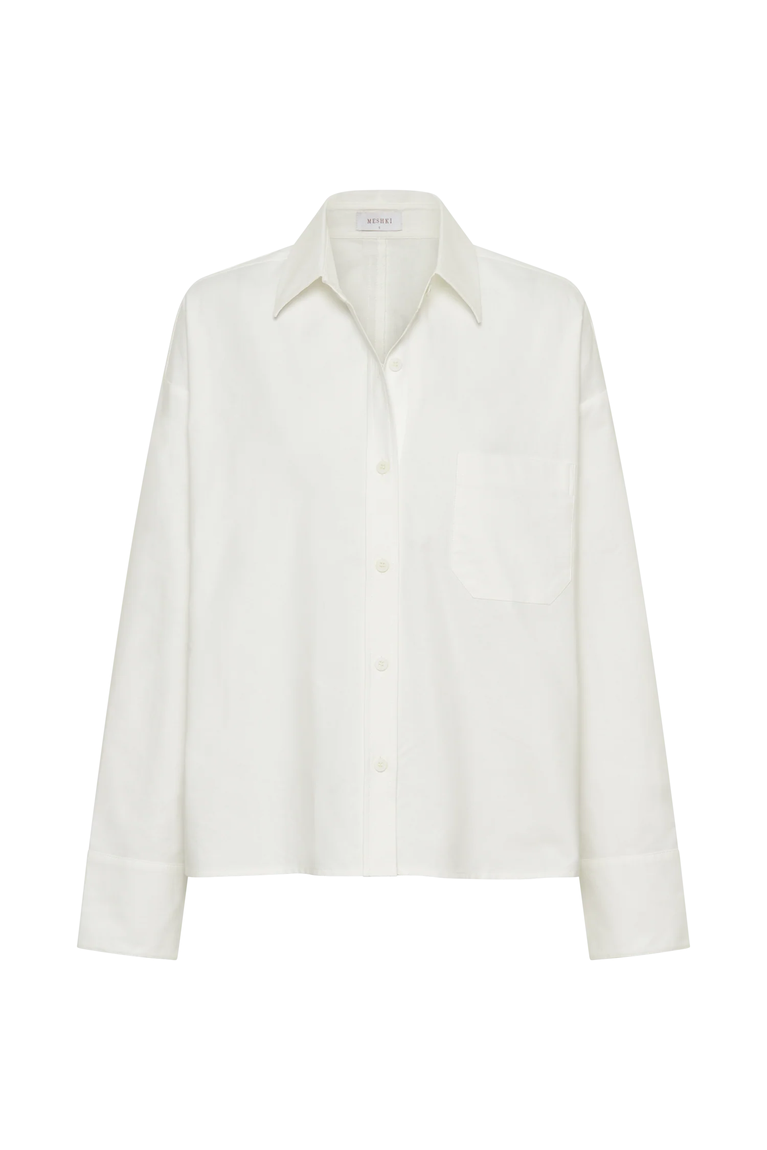 Allyson Oversized Shirt - White
