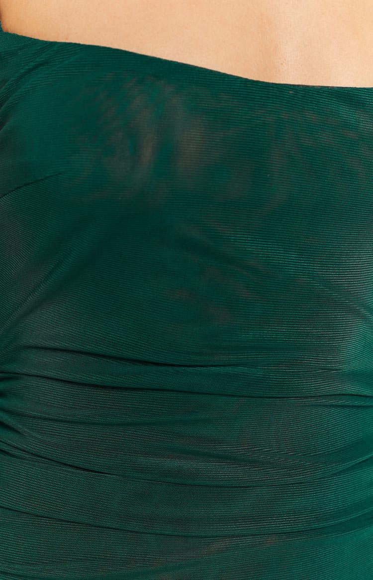 Ruth Green Mini Dress