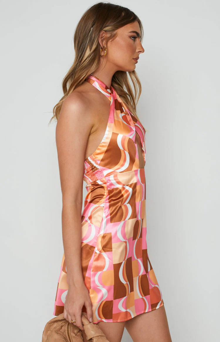 New Life Orange Mini Dress