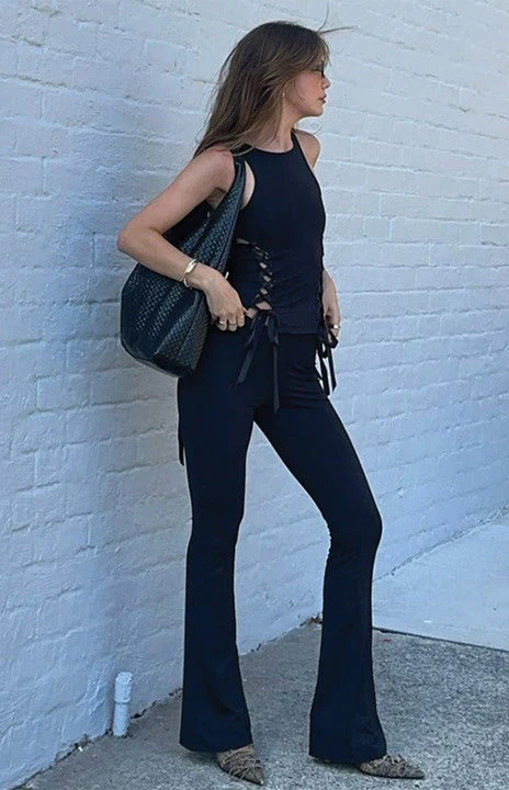 Lioness Black Bisous Pants