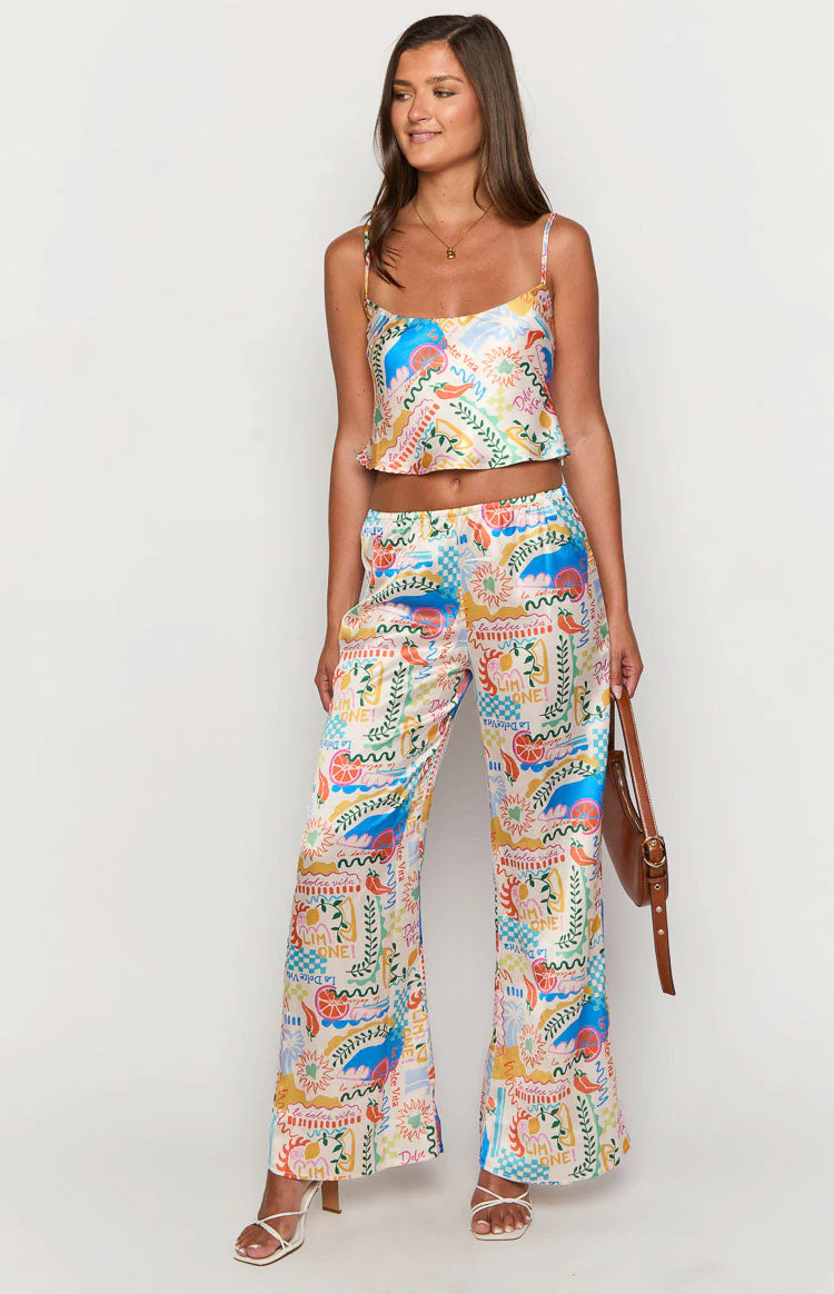 Bridget Dolce Print Pants