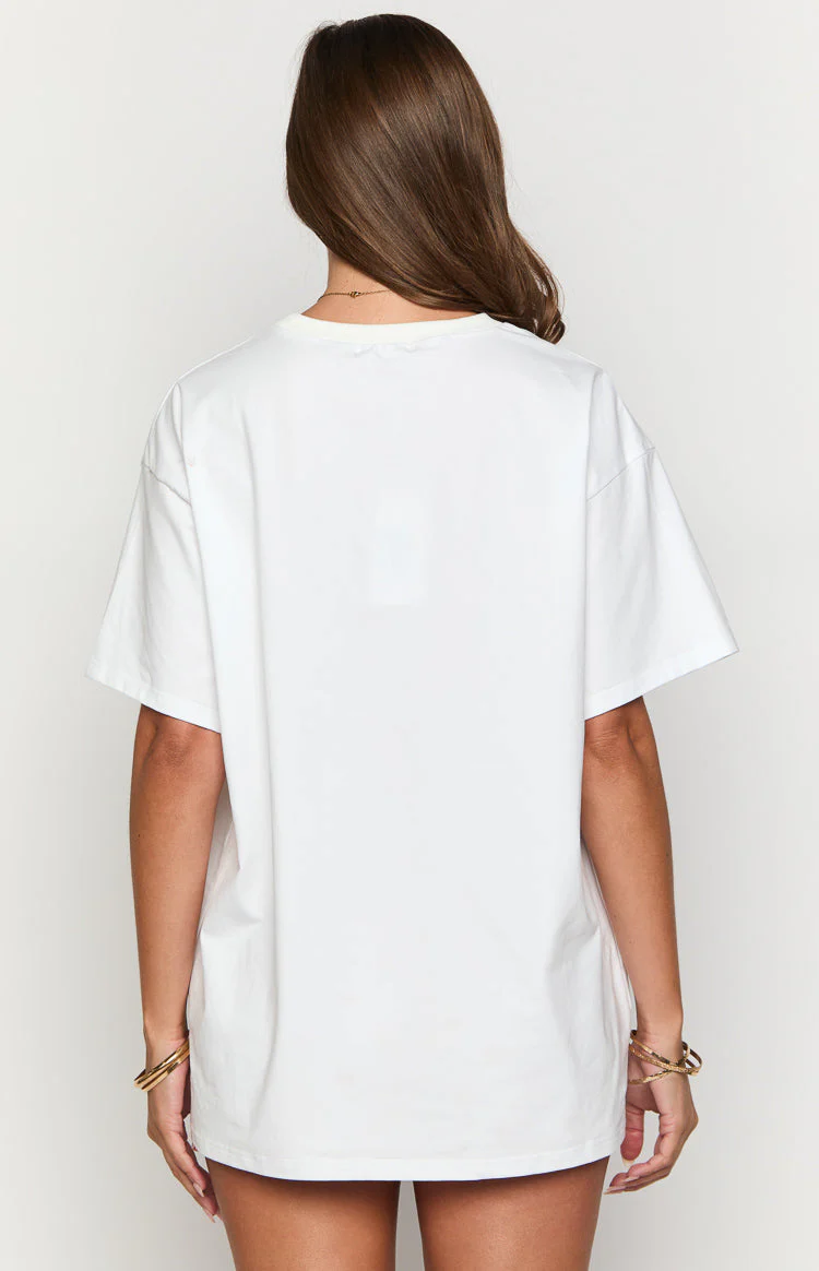 Arnie Bow White Tee