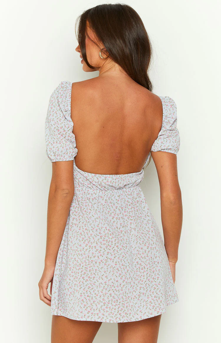 Malibu Nights Purple Mini Dress