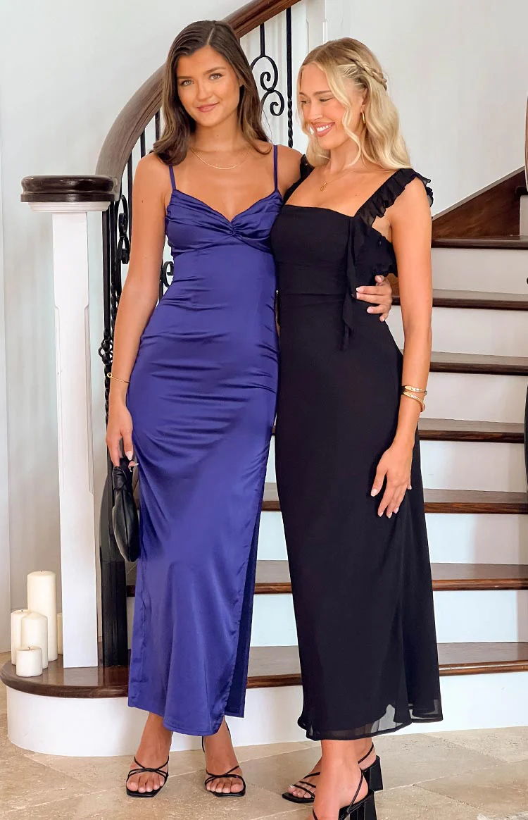 Honey Navy Maxi Dress