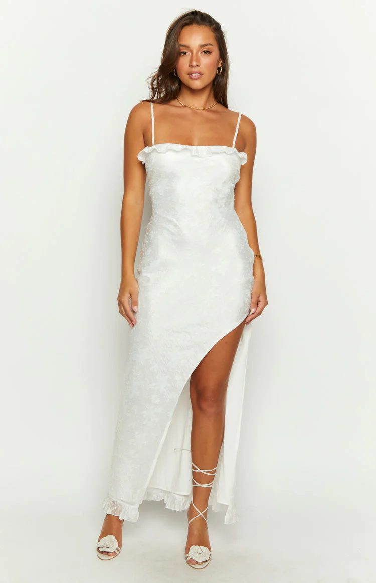 Adelaide White Maxi Dress