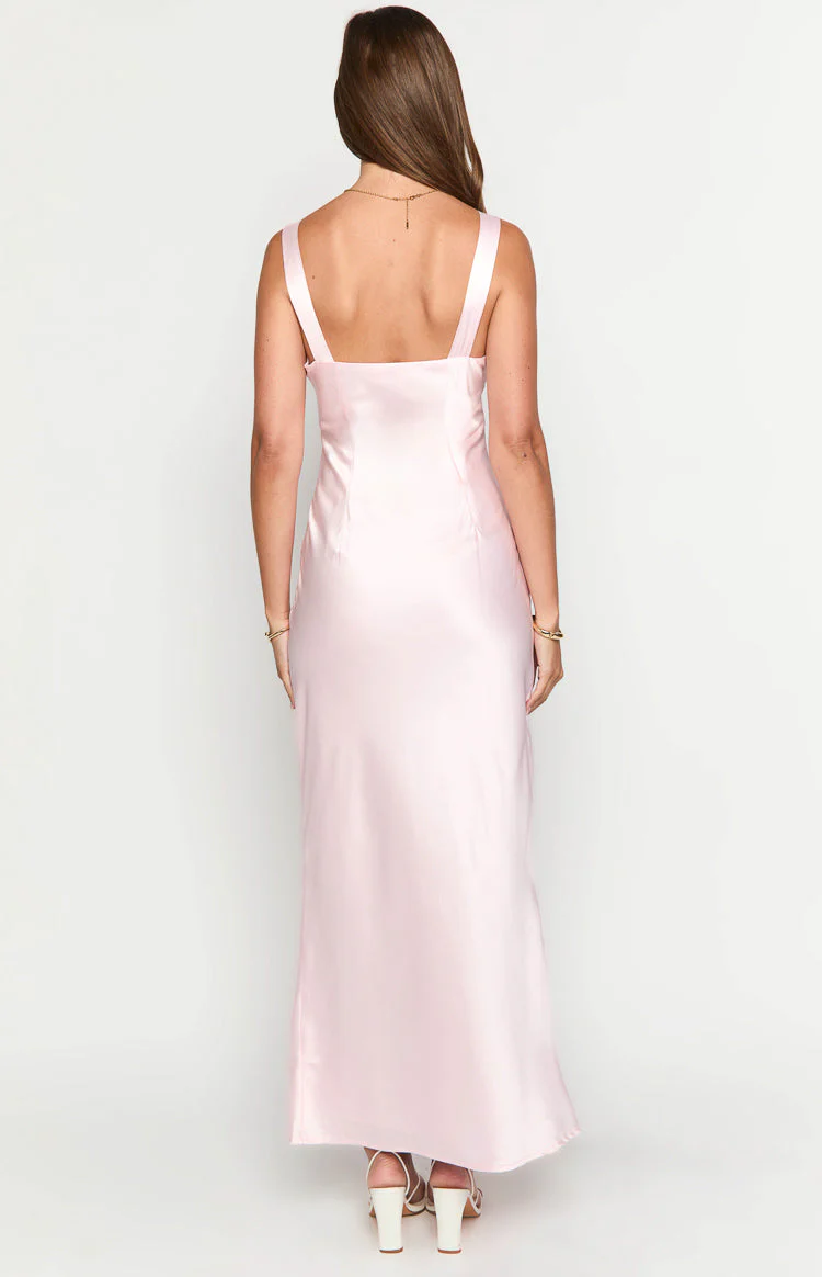 Nolan Light Pink Maxi Dress